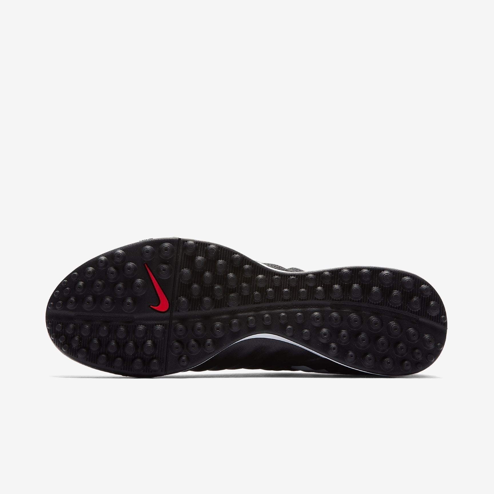 Men's TiempoX Legend VII Academy TF Soccer Cleats - Black/Light Crimson/Pure Platinum - AH7243-006-NIKE by Nike | Available at Niky's Sports