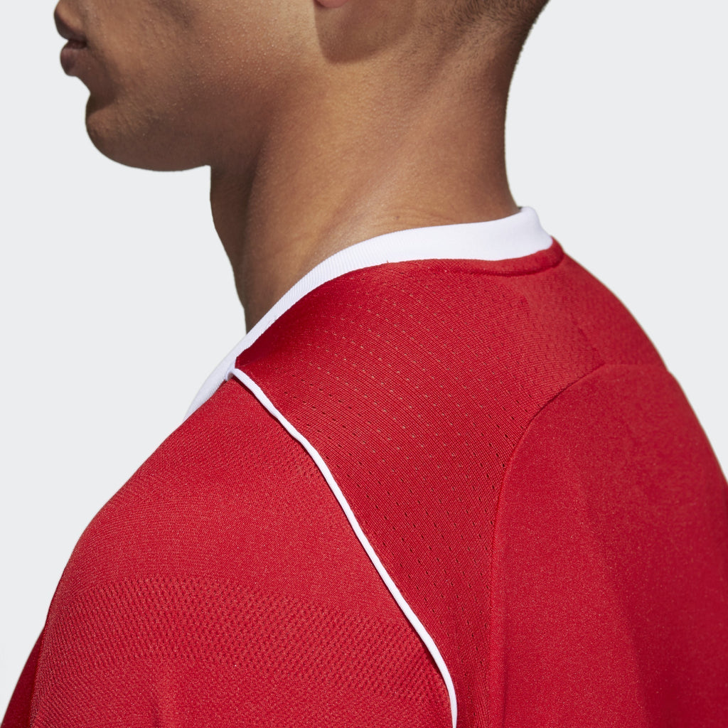 Tiro 17 Jersey-Power Red / White - S99146-ADIDAS by Adidas | Available at Niky's Sports