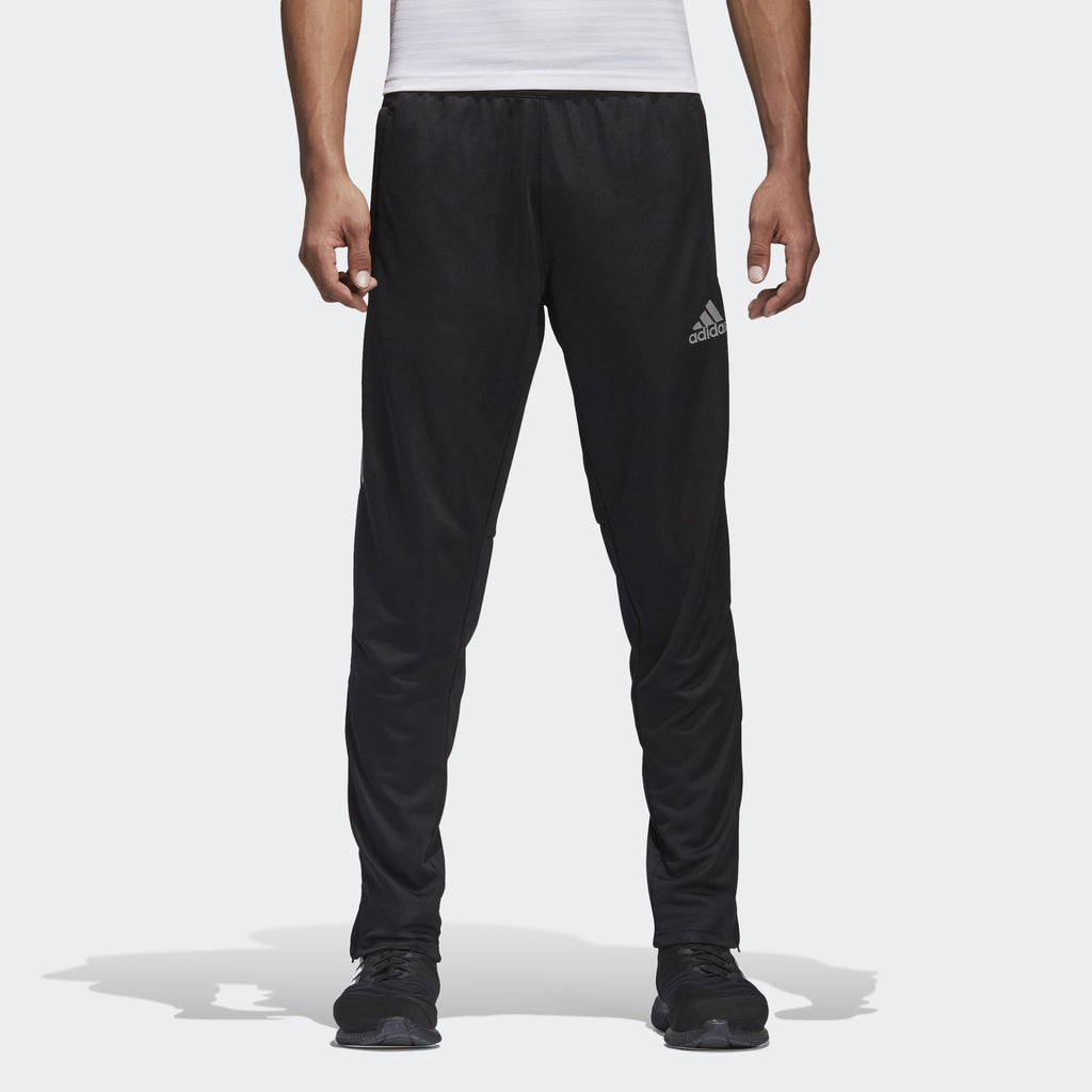 Men's Tiro 17 Training Pants - Black/Silver - DM2798-ADIDAS by Adidas | Available at Niky's Sports