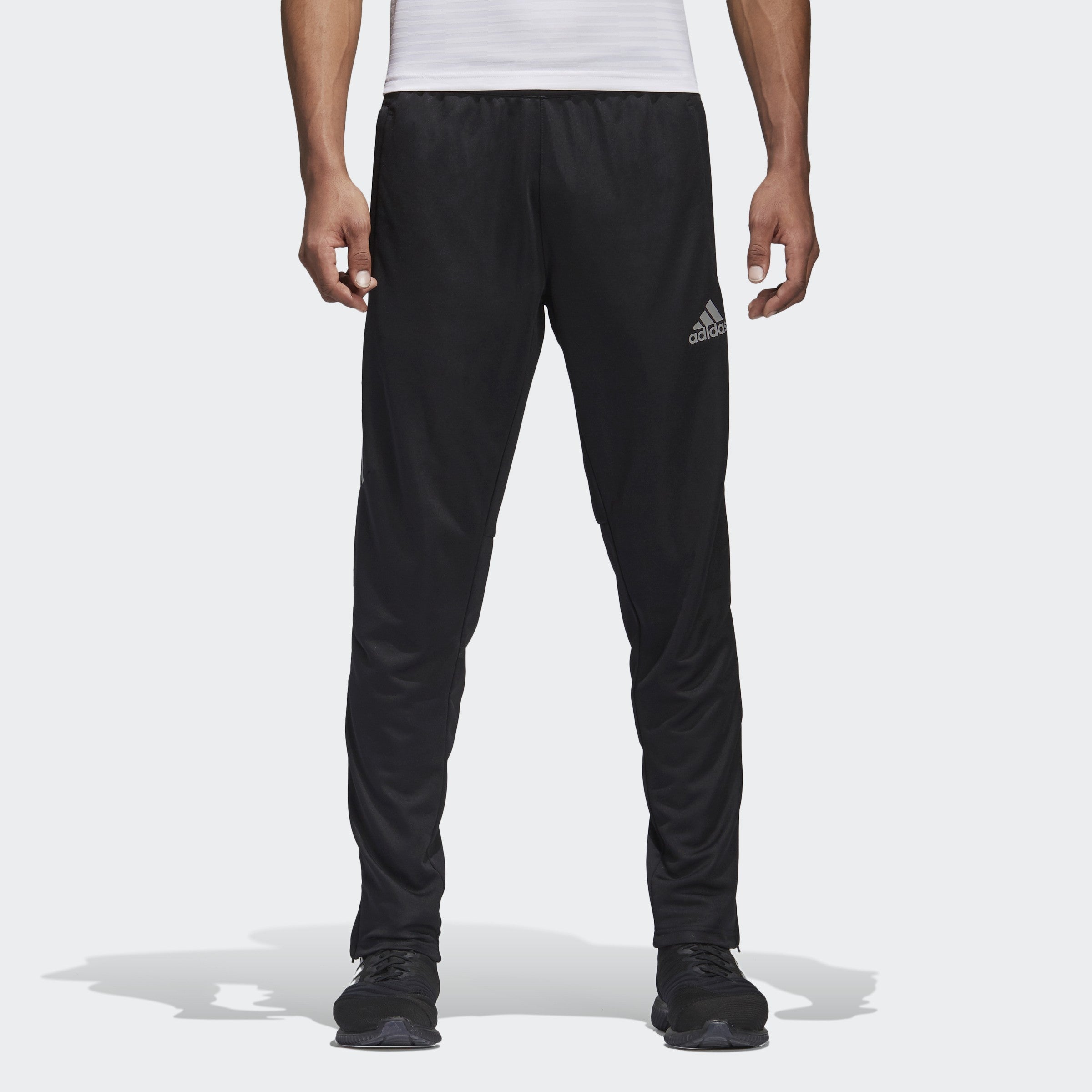 Men's Tiro 17 Training Pants - Black/Silver - DM2798-ADIDAS by Adidas | Available at Niky's Sports