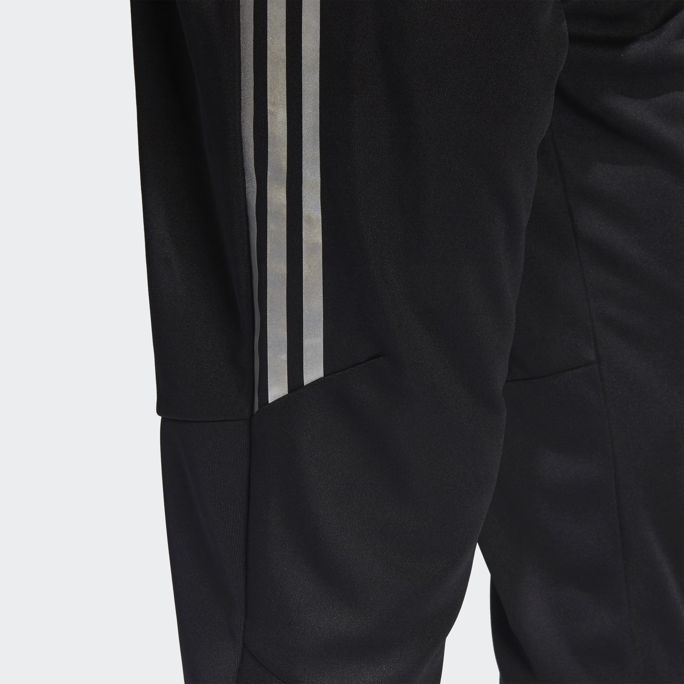 Men's Tiro 17 Training Pants - Black/Silver - DM2798-ADIDAS by Adidas | Available at Niky's Sports