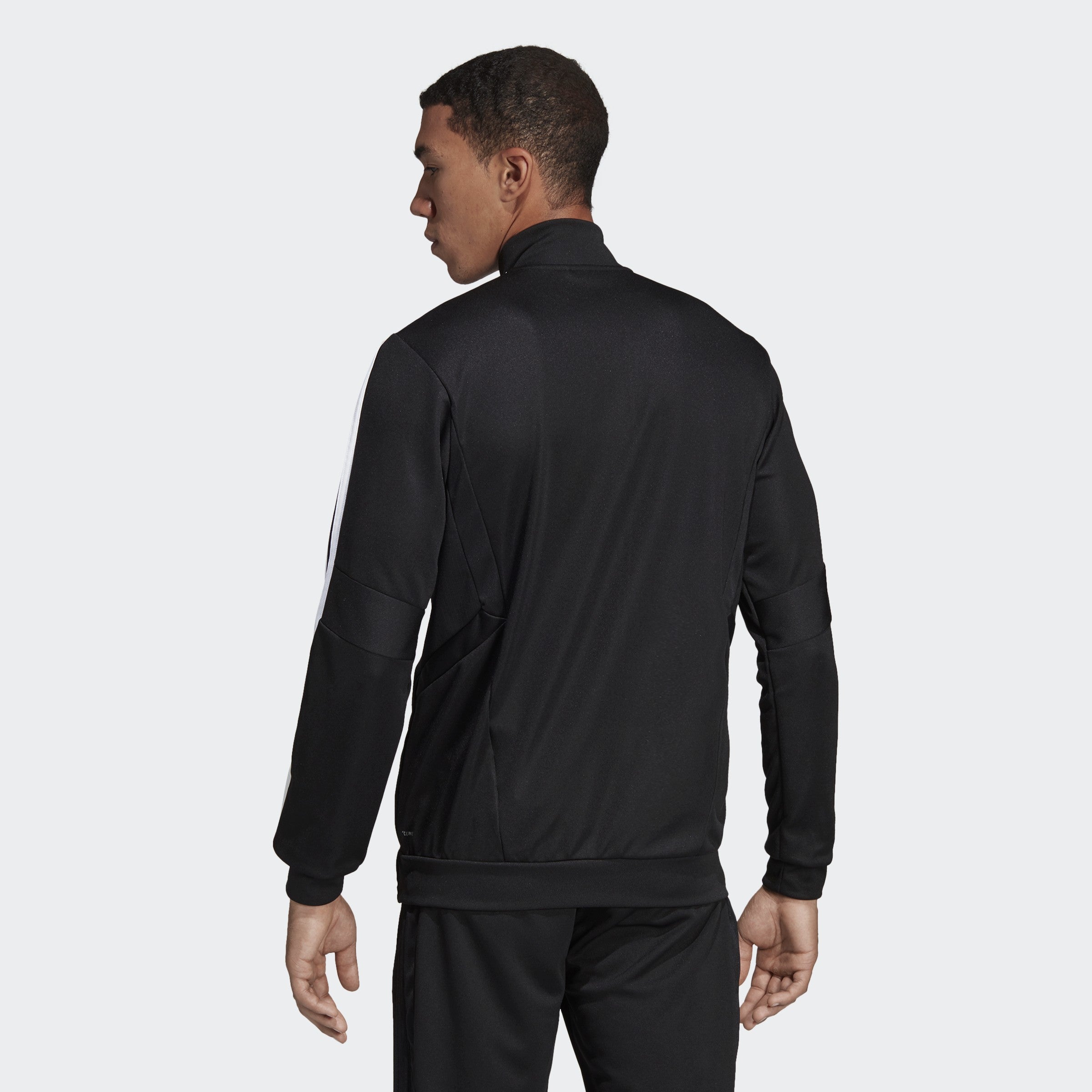 Men's Tiro 19 Training Jacket - Black/White - DJ2594-ADIDAS by Adidas | Available at Niky's Sports