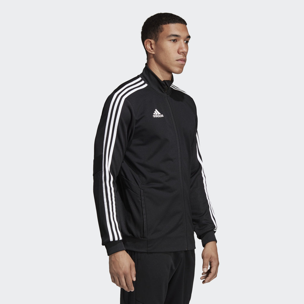Men's Tiro 19 Training Jacket - Black/White - DJ2594-ADIDAS by Adidas | Available at Niky's Sports