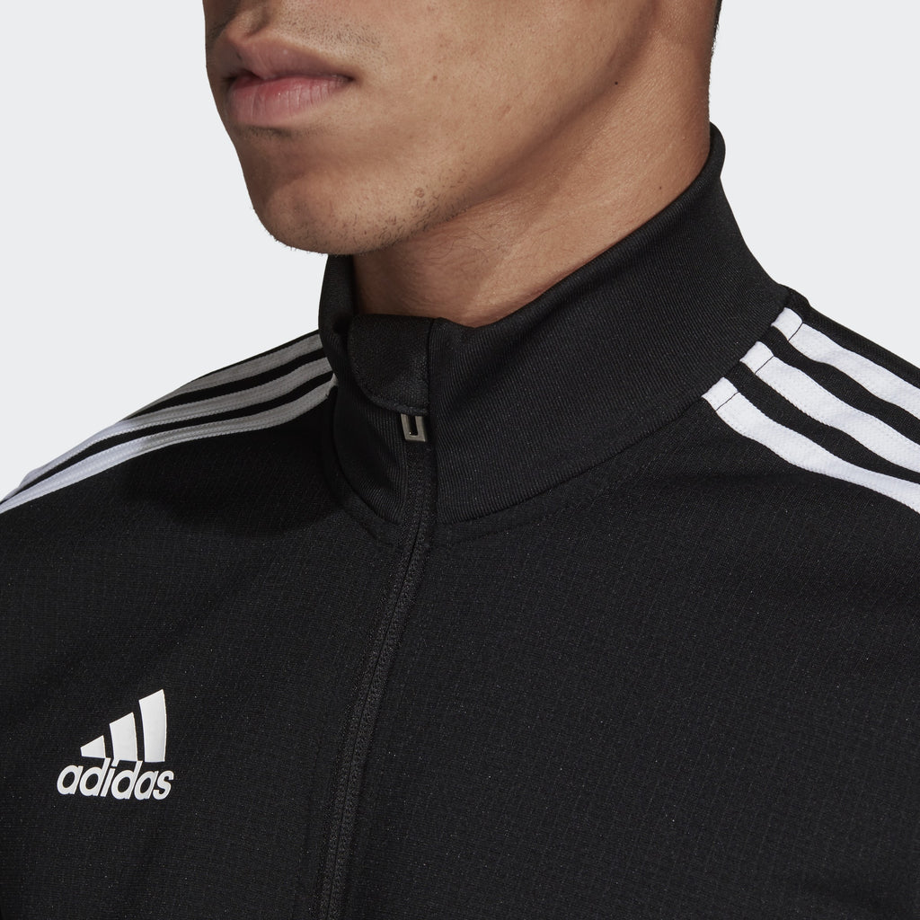 Men's Tiro 19 Training Jacket - Black/White - DJ2594-ADIDAS by Adidas | Available at Niky's Sports