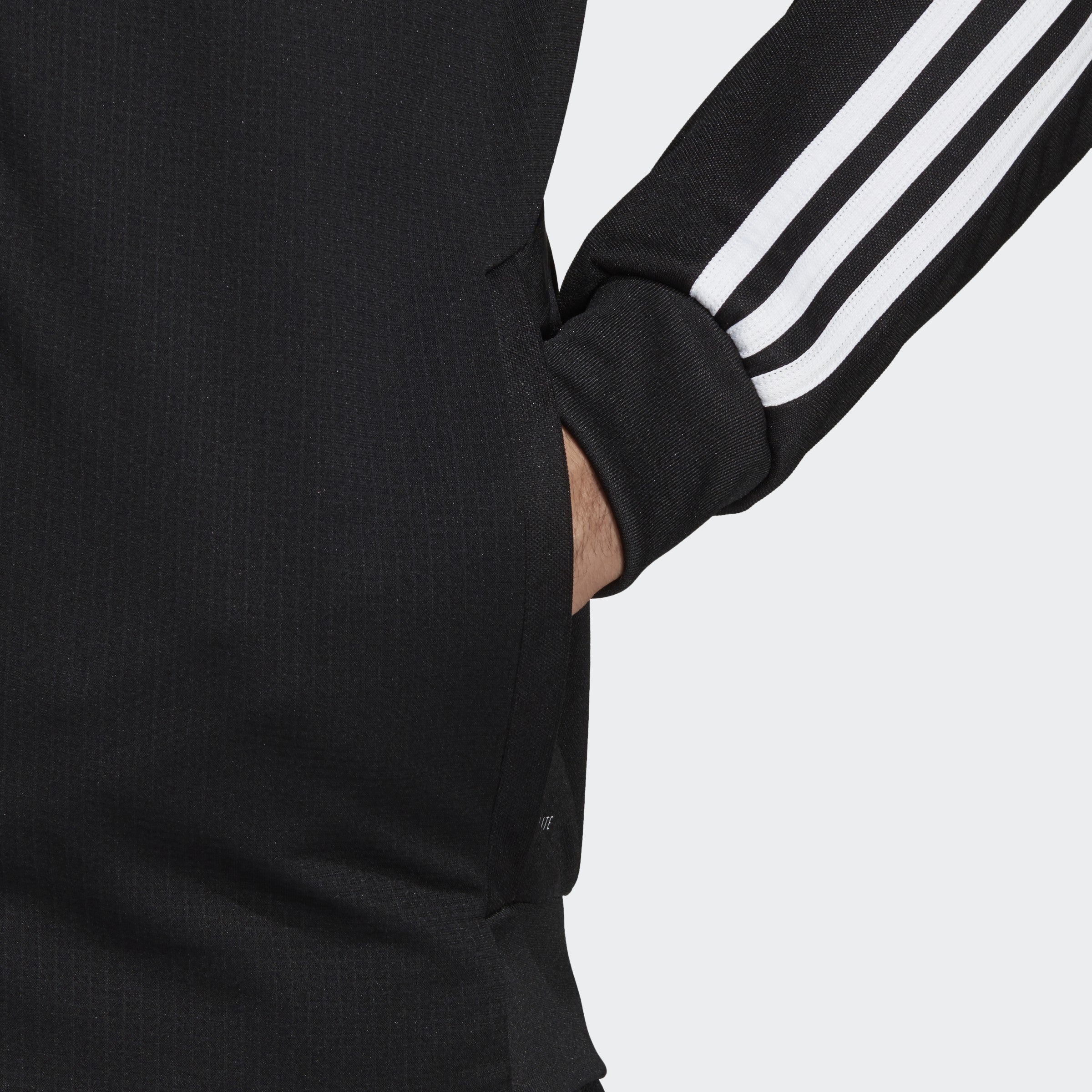 Men's Tiro 19 Training Jacket - Black/White - DJ2594-ADIDAS by Adidas | Available at Niky's Sports