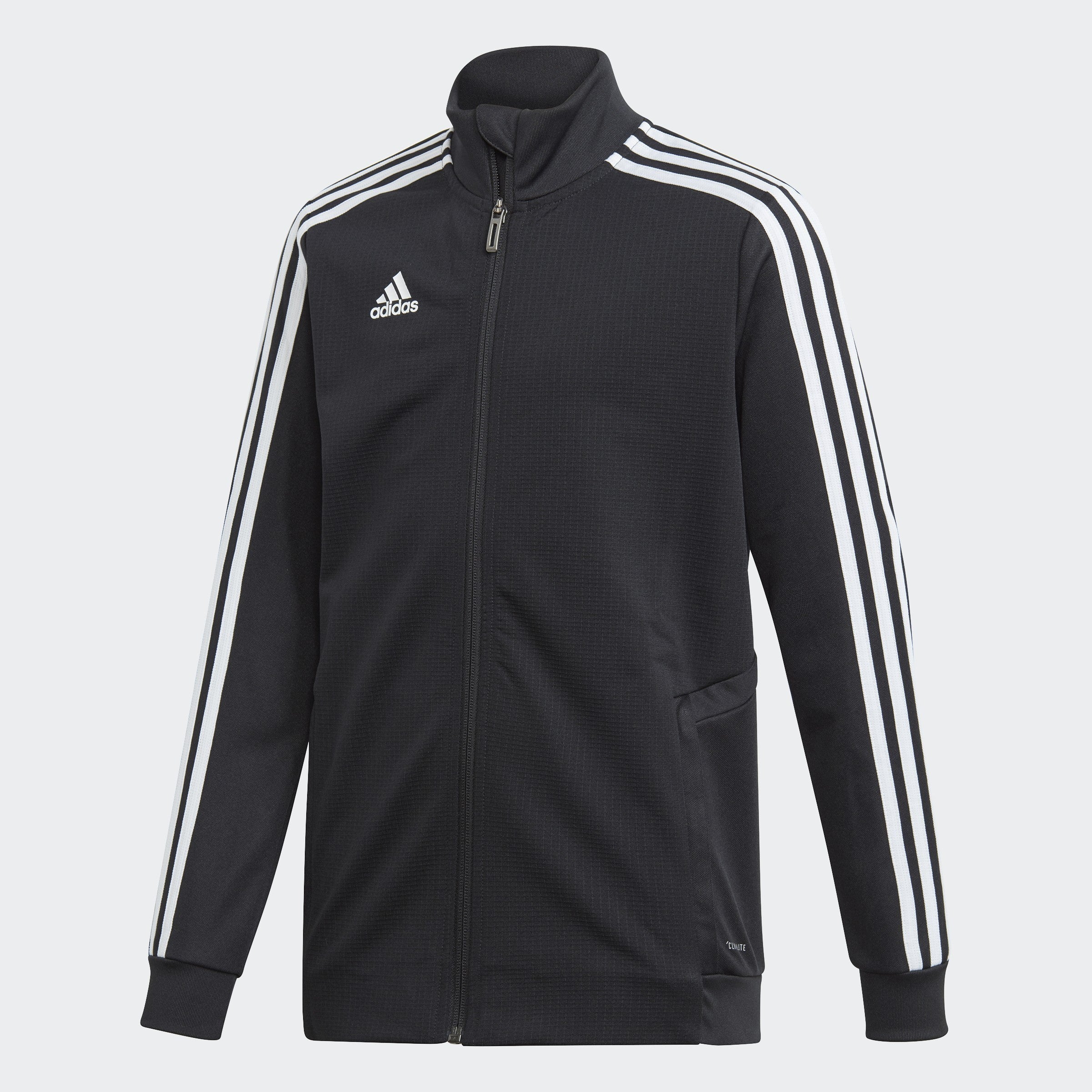 Kid's Tio 19 Training Jacket - Black/White