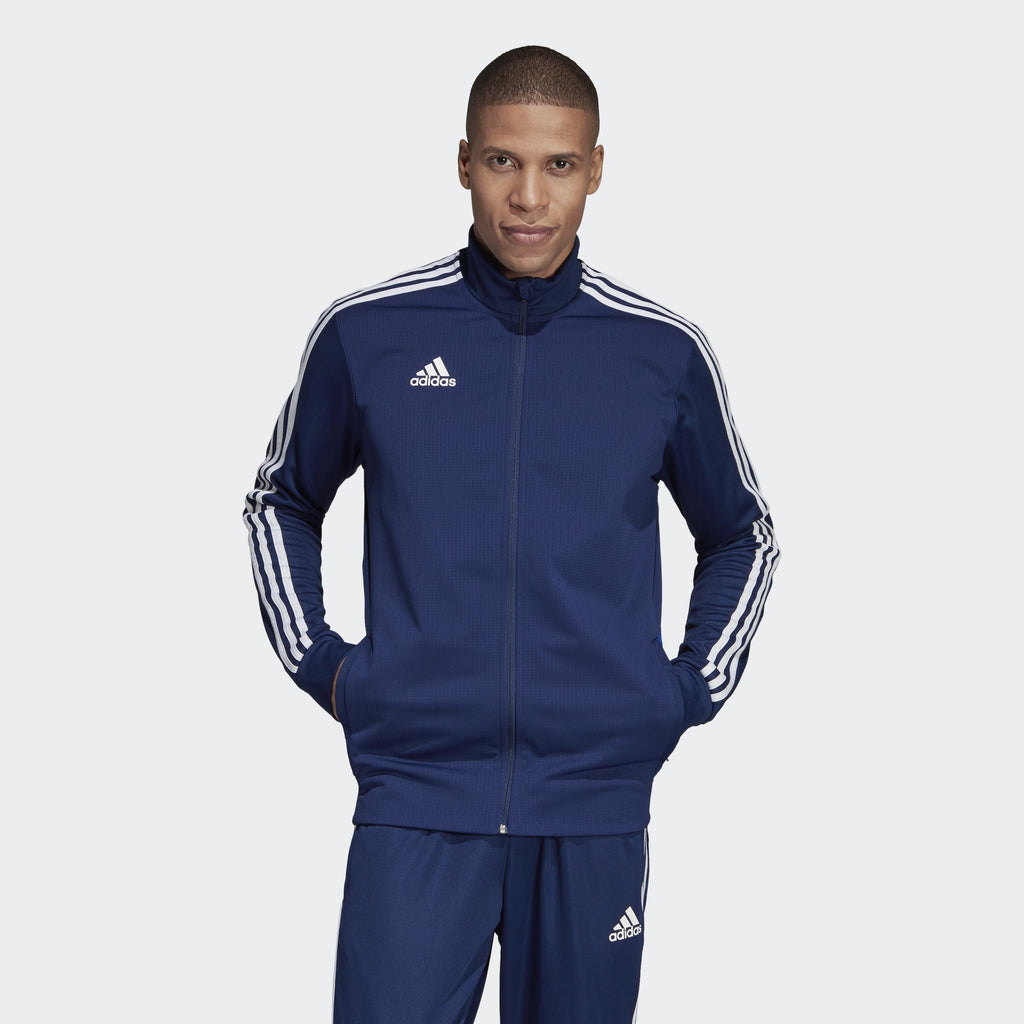 Men's Tiro 19 Training Jacket - Blue/Bold Blue/White