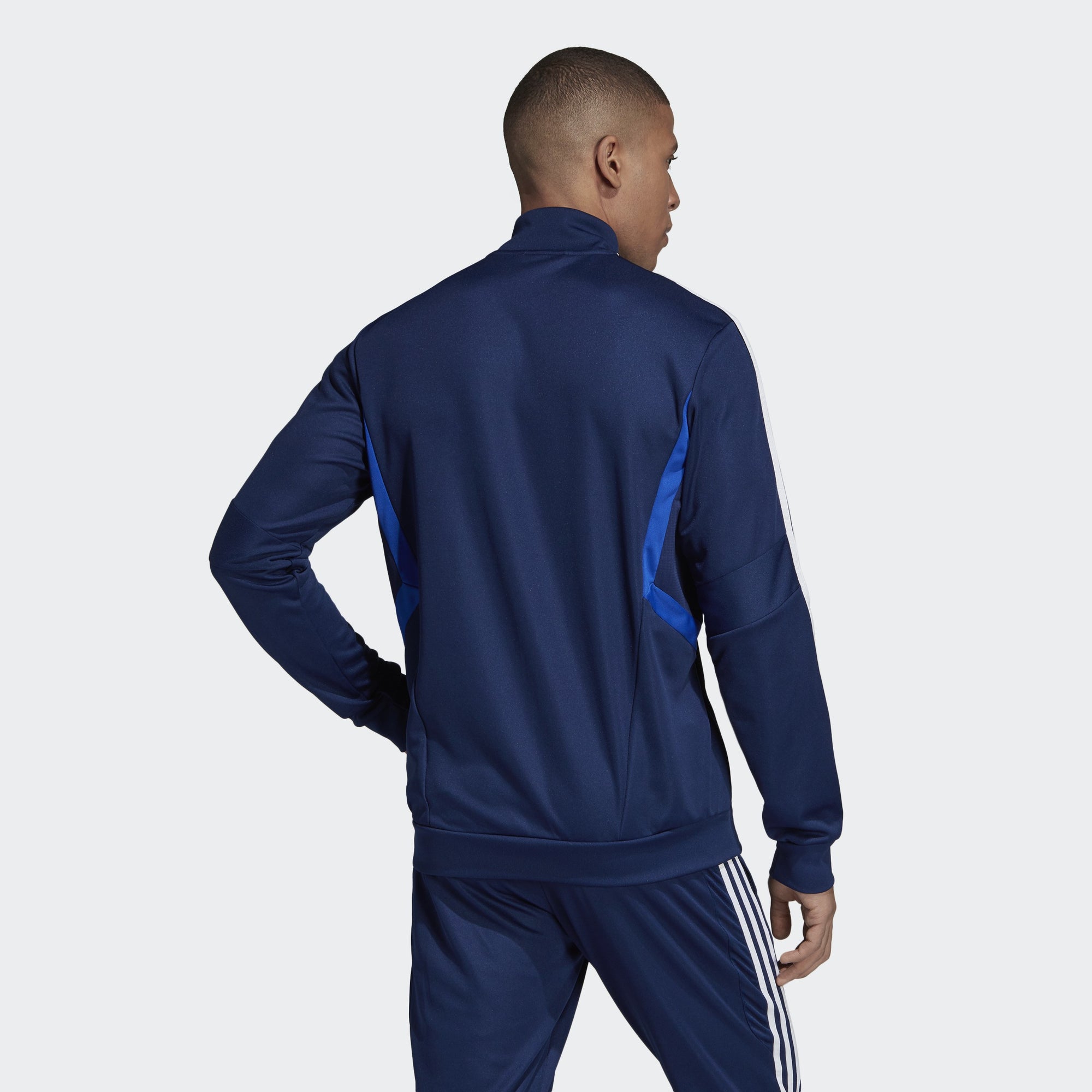 Men's Tiro 19 Training Jacket - Blue/Bold Blue/White