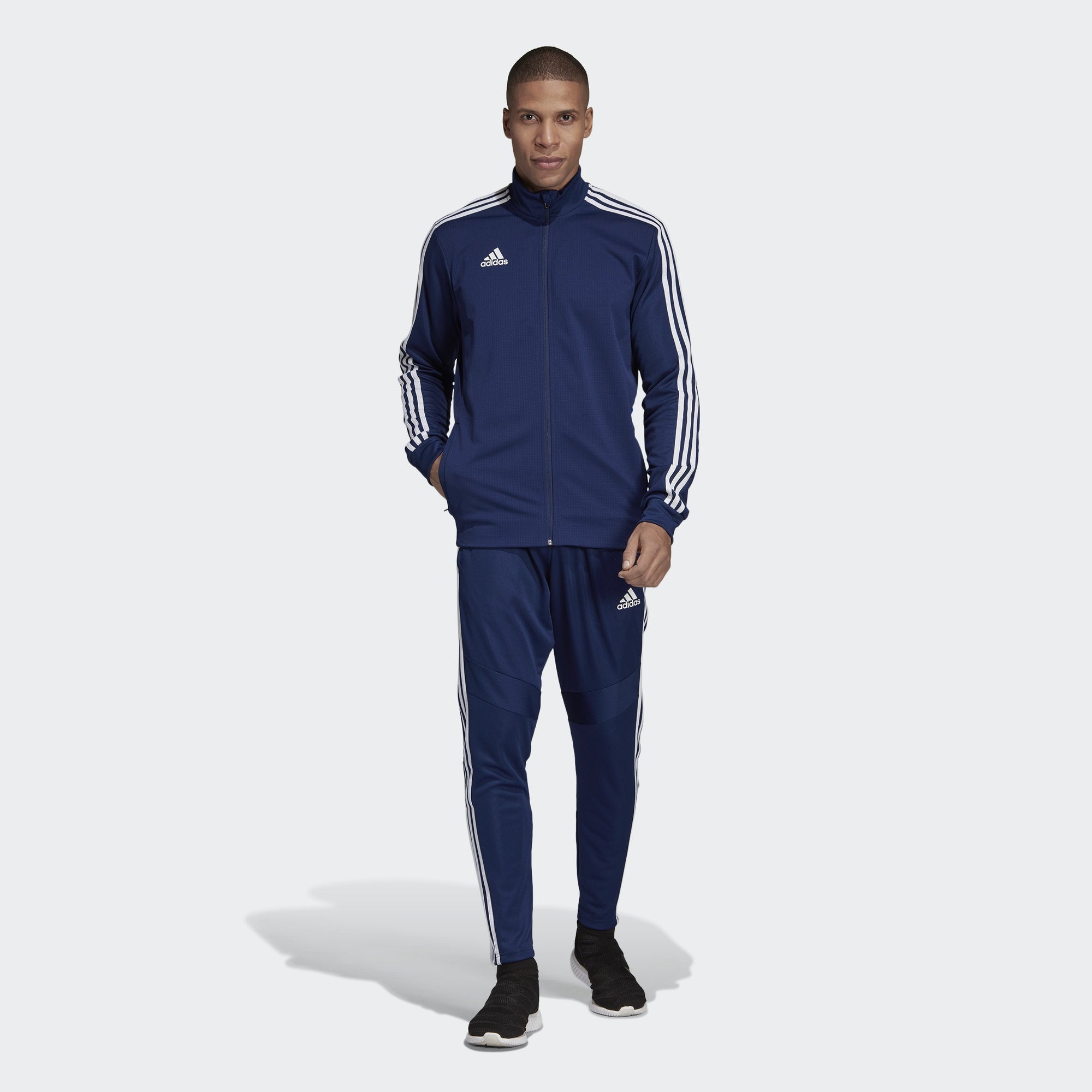 Men's Tiro 19 Training Jacket - Blue/Bold Blue/White