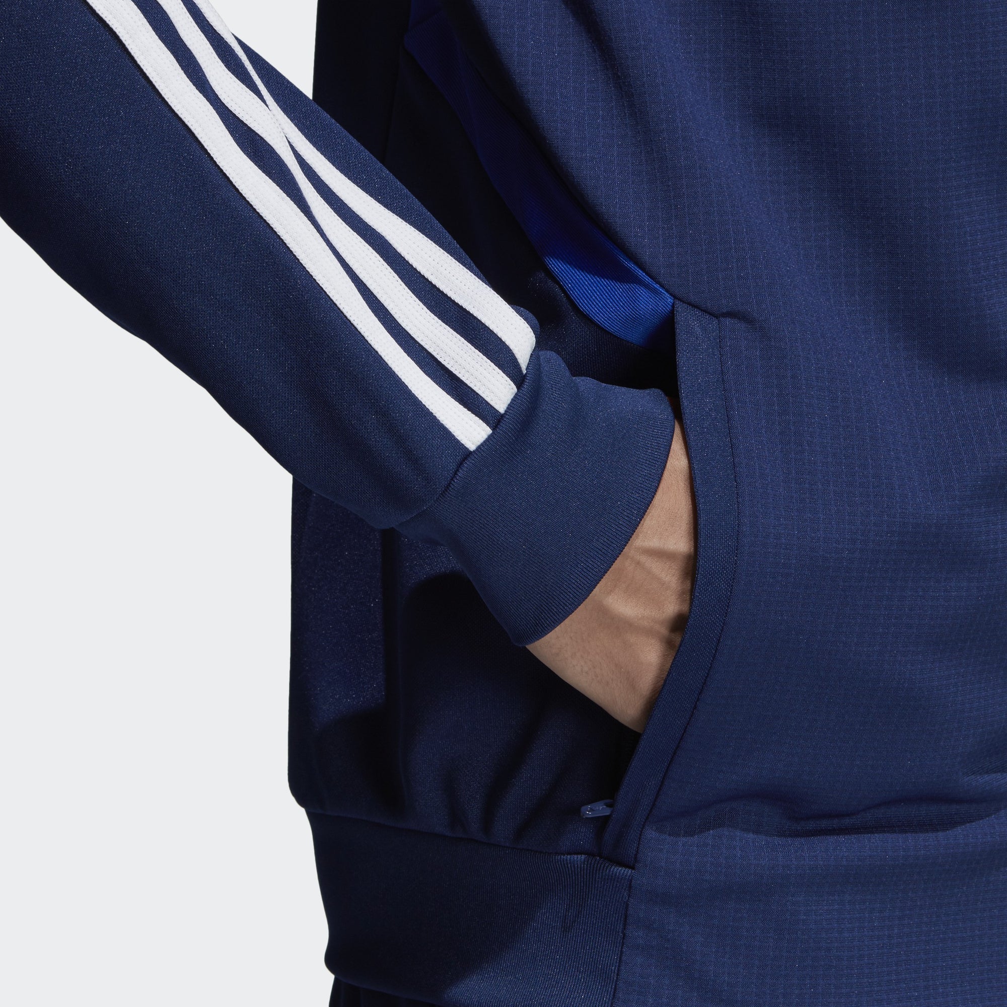 Men's Tiro 19 Training Jacket - Blue/Bold Blue/White