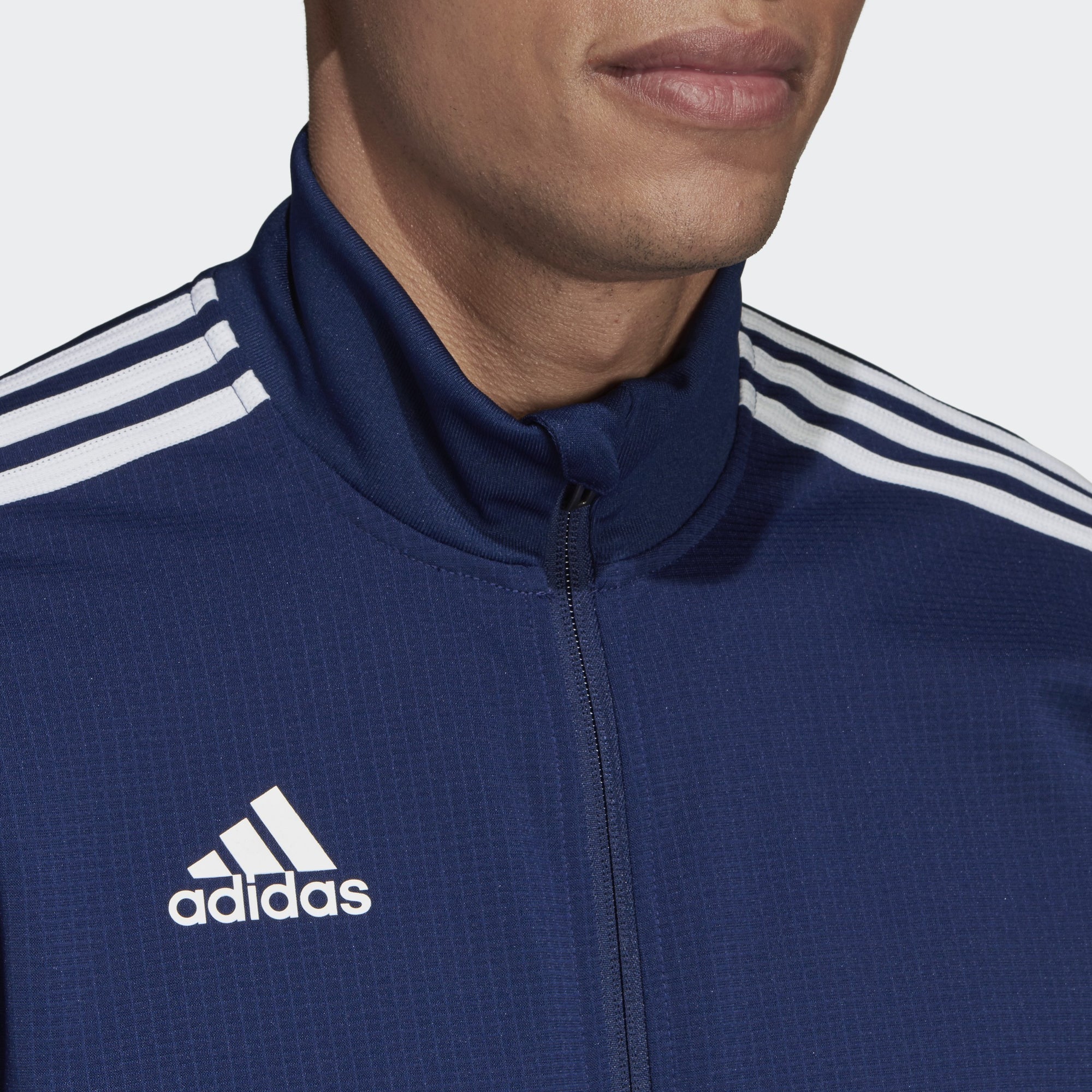 Men's Tiro 19 Training Jacket - Blue/Bold Blue/White