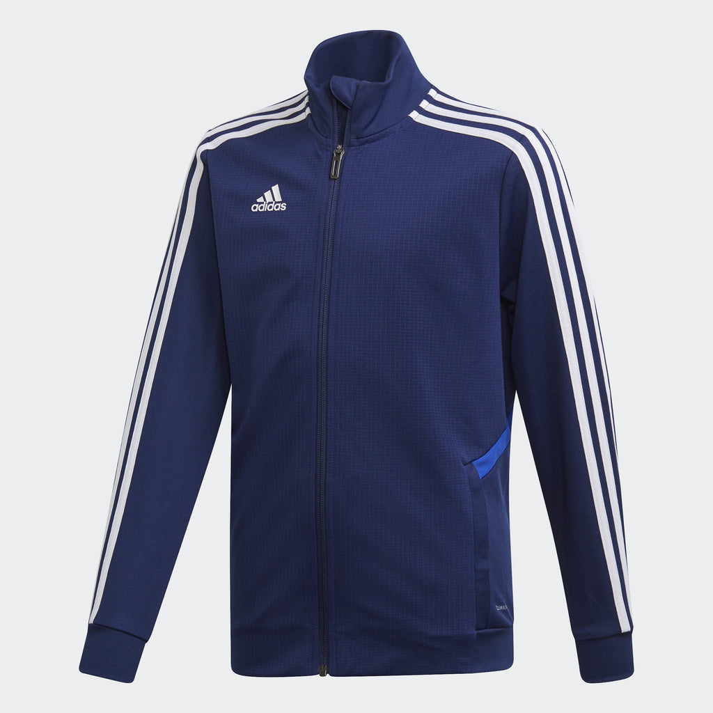 Kid's Tiro 19 Training Jacket - Blue/Bold Blue/White - DT5275-ADIDAS by Adidas | Available at Niky's Sports