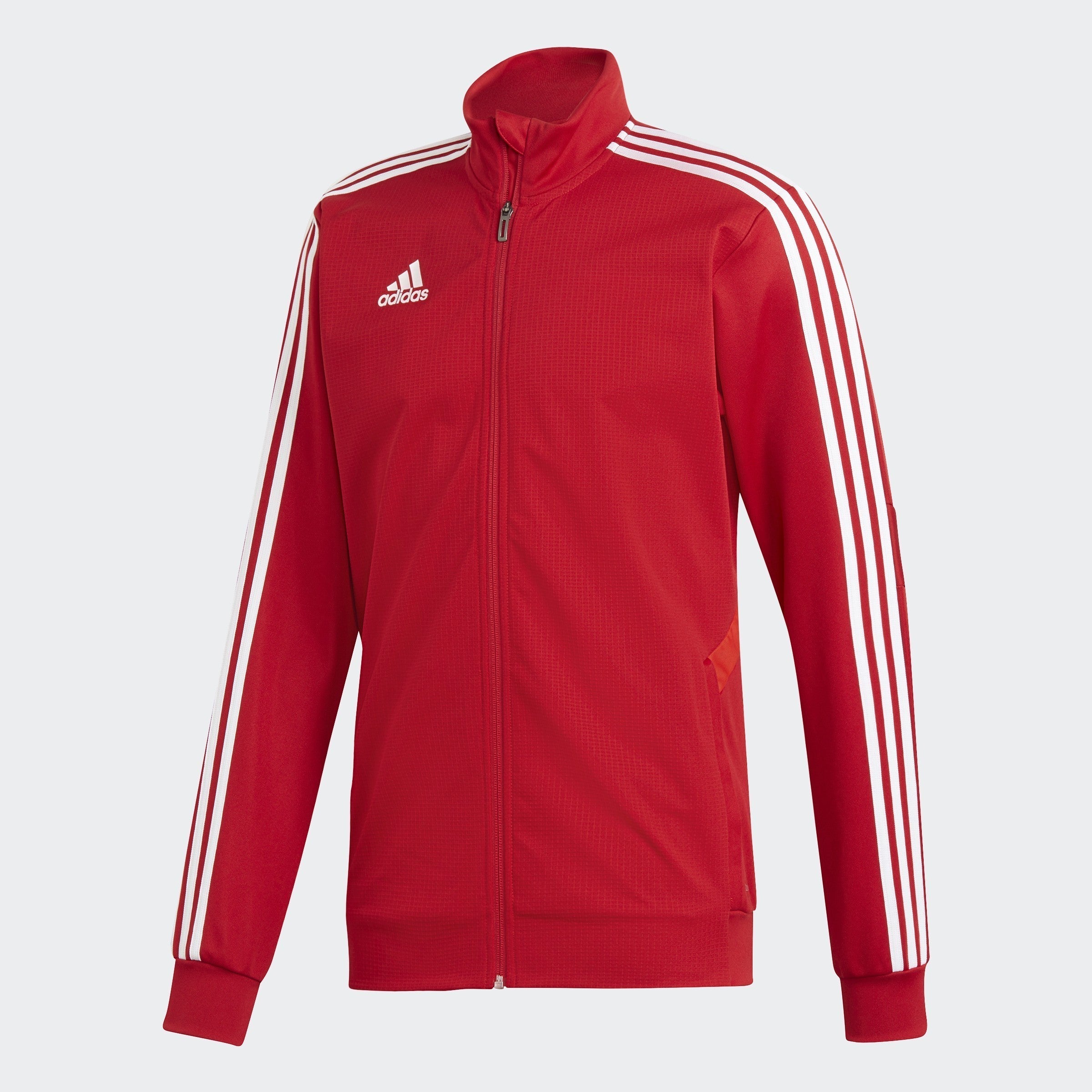 Men's Tiro 19 Training Jacket - Power Red/White - D95953-ADIDAS by Adidas | Available at Niky's Sports