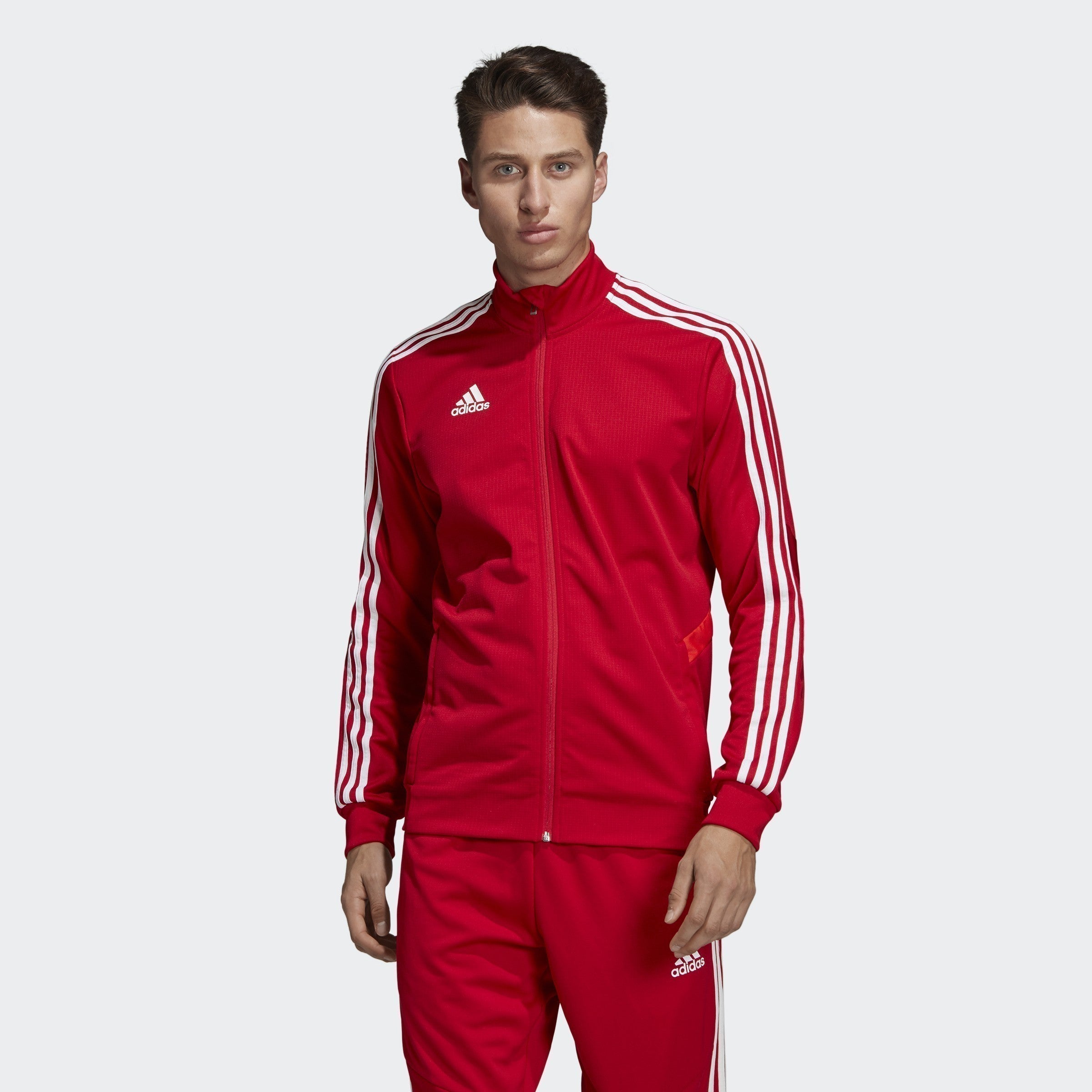 Men's Tiro 19 Training Jacket - Power Red/White