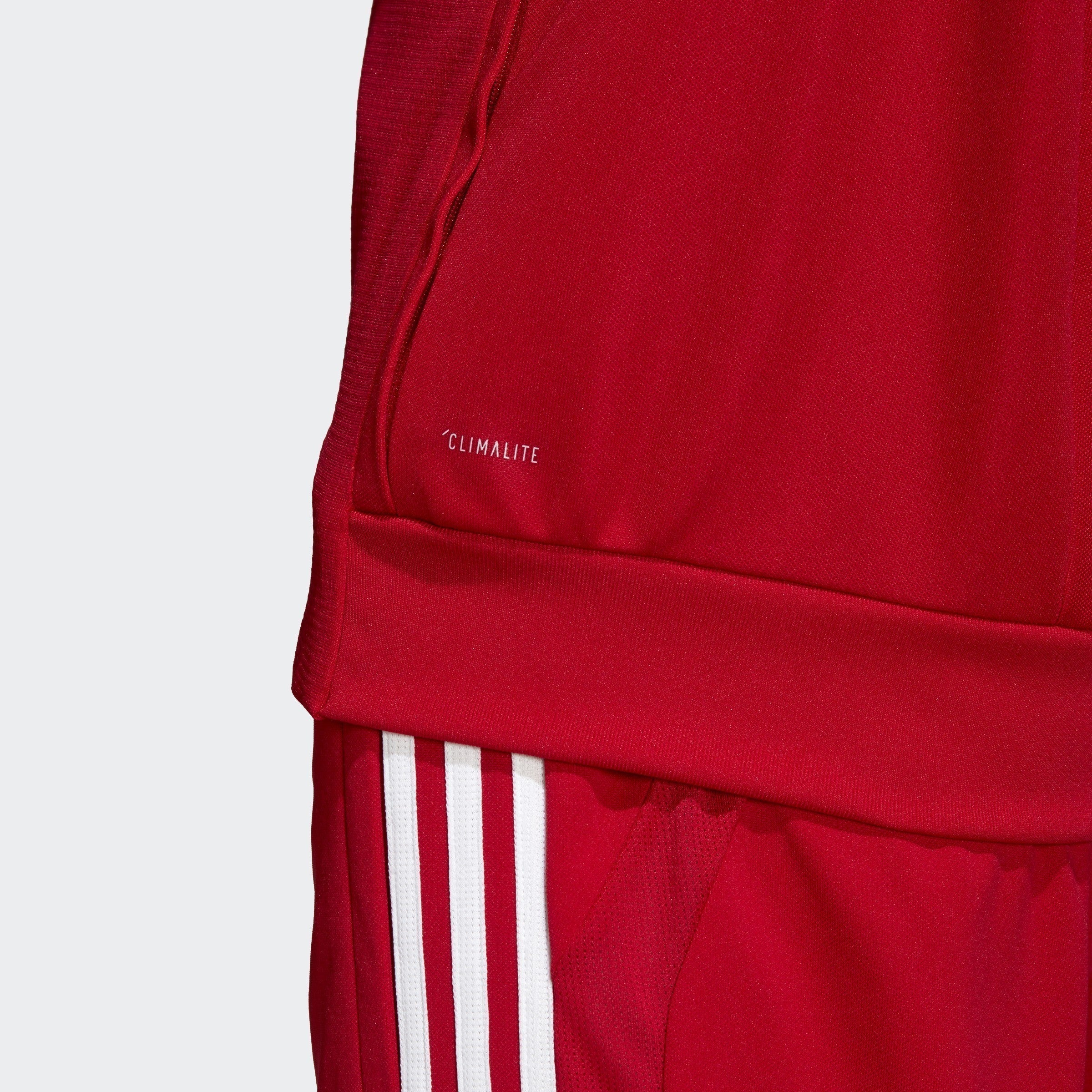 Men's Tiro 19 Training Jacket - Power Red/White - D95953-ADIDAS by Adidas | Available at Niky's Sports