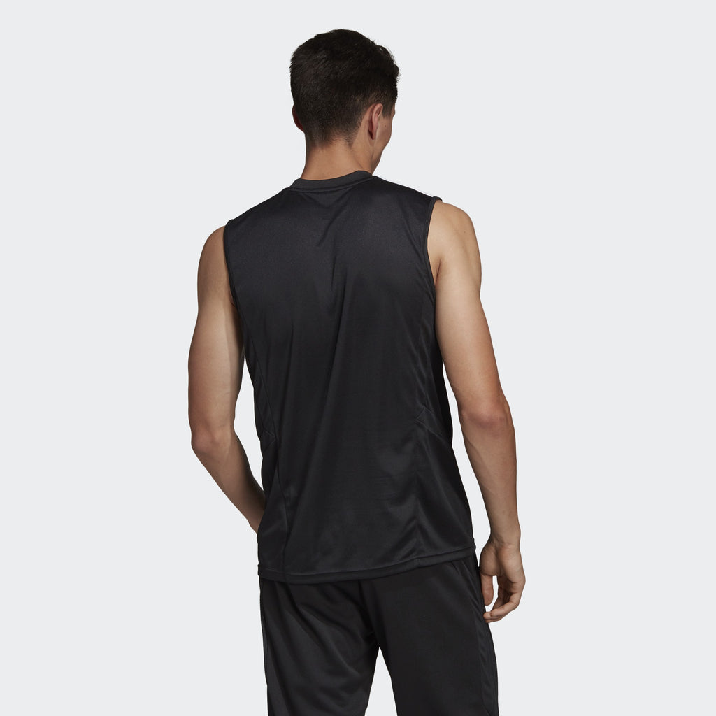 Tiro 19 Sleeveless Training Jersey Men's - DT5401-ADIDAS by Adidas | Available at Niky's Sports