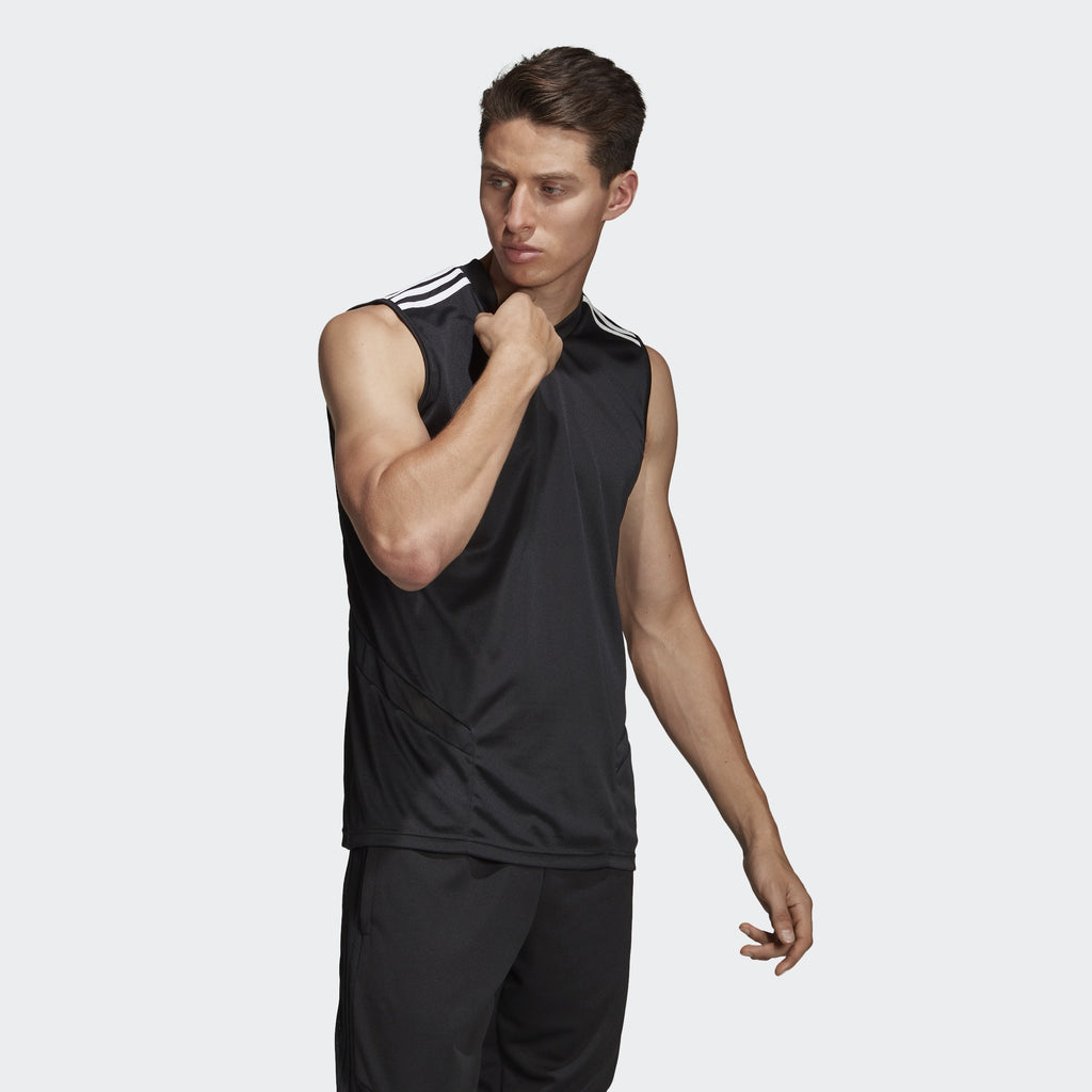 Tiro 19 Sleeveless Training Jersey Men's - DT5401-ADIDAS by Adidas | Available at Niky's Sports