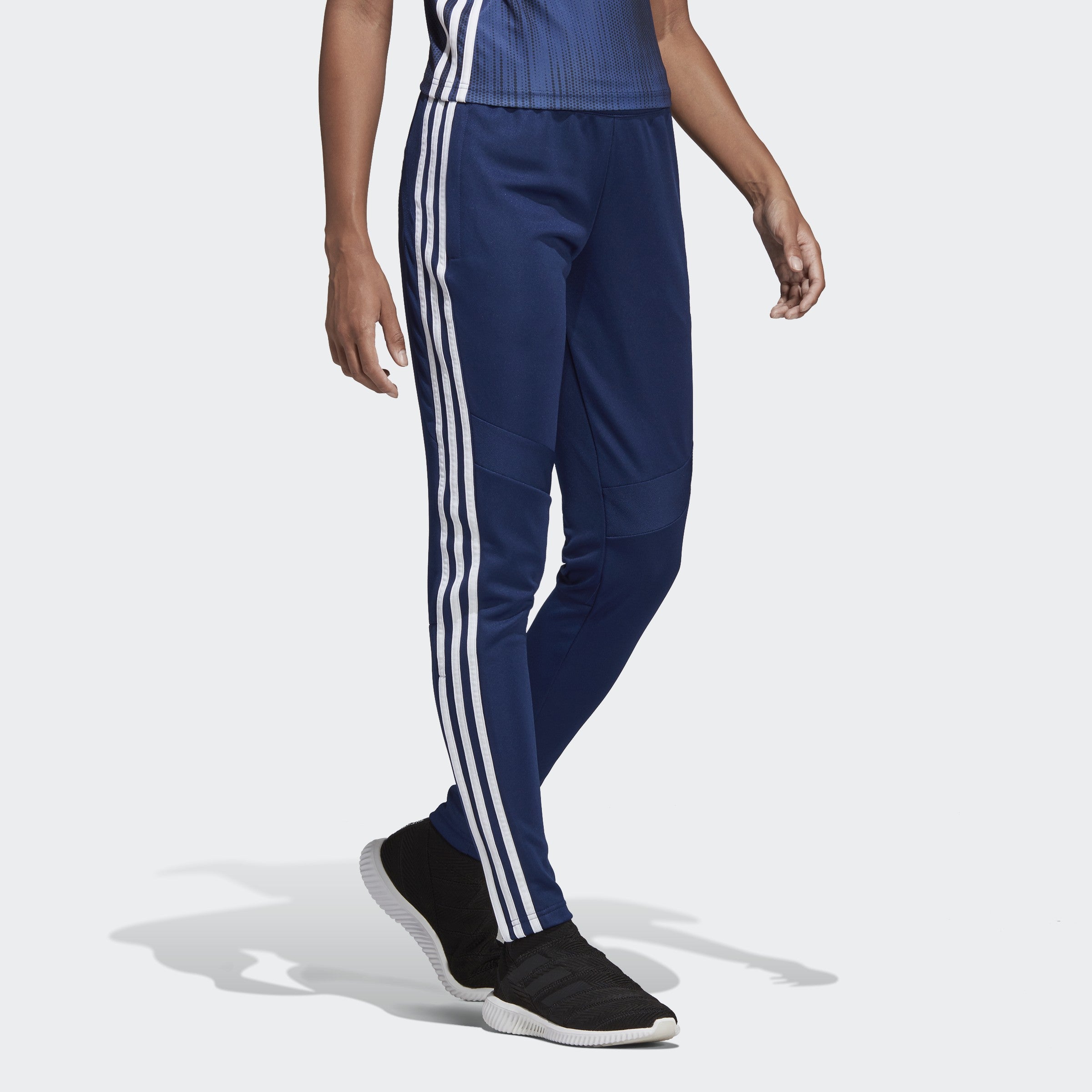 Women's Tiro 19 Training Pants - Blue/White - DT5984-ADIDAS by Adidas | Available at Niky's Sports