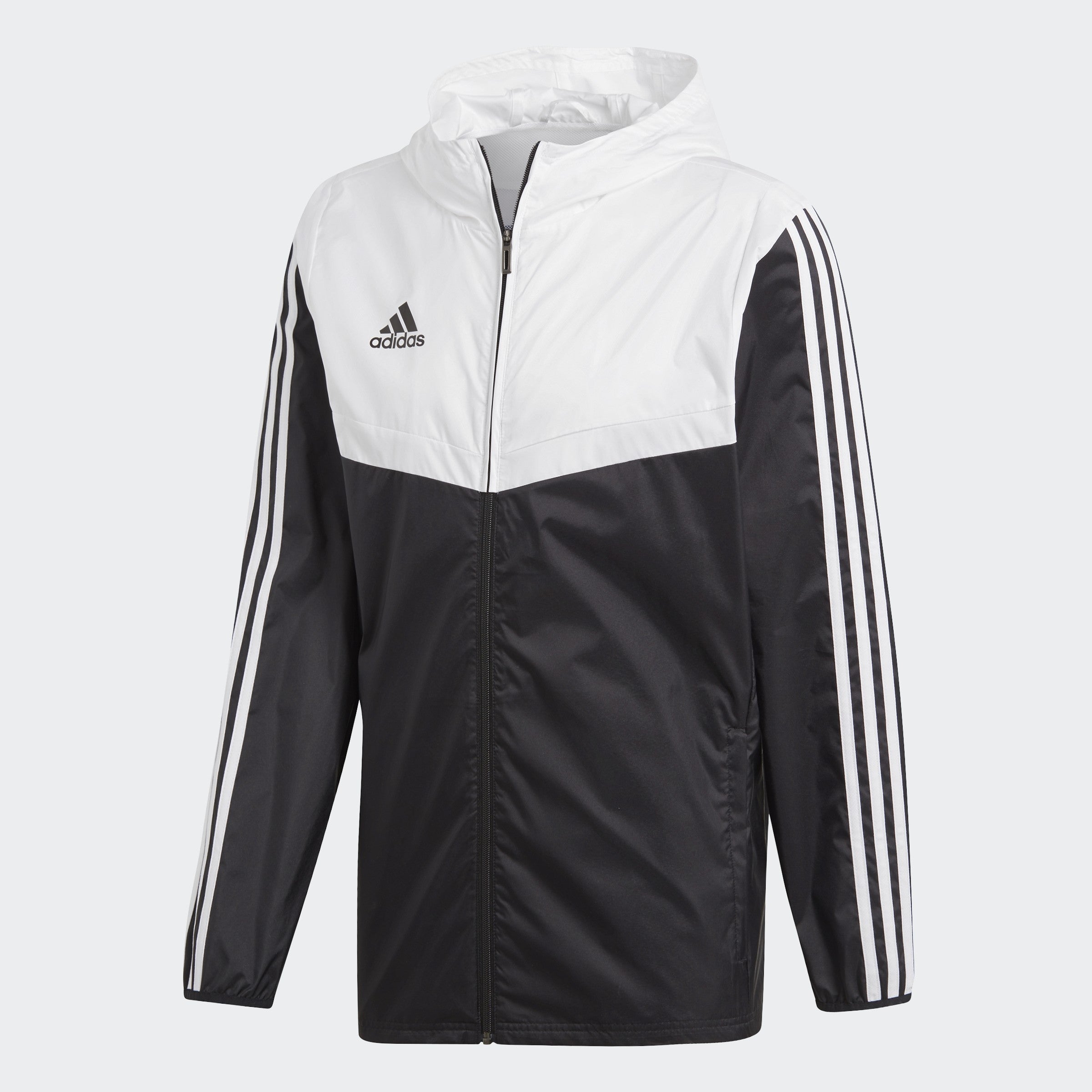 Men s AFS Tiro Windbreaker Black White