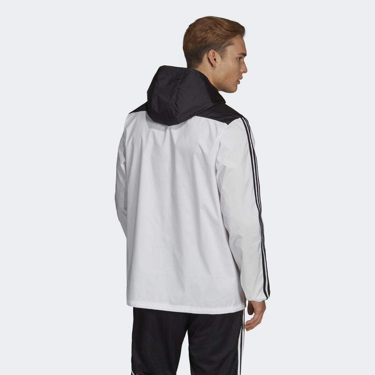 Men's AFC Tiro Windbreaker - White/Black