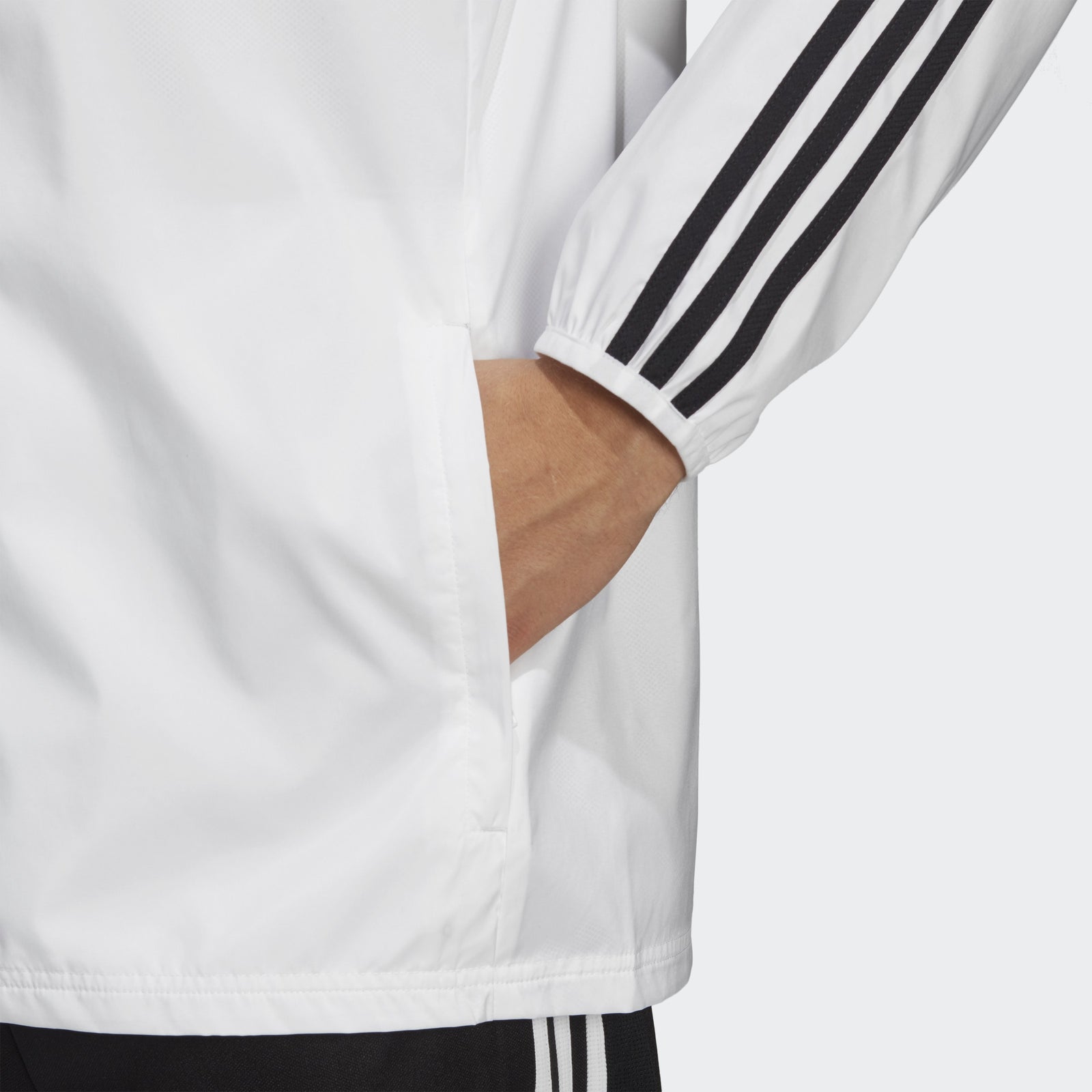 Men's AFC Tiro Windbreaker - White/Black