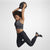 Women's Pro Hypercool Cropped Training Tank - Black/ Heather/ White - 889627-011-NIKE by Nike | Available at Niky's Sports