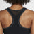Women's Pro Hypercool Cropped Training Tank - Black/ Heather/ White - 889627-011-NIKE by Nike | Available at Niky's Sports