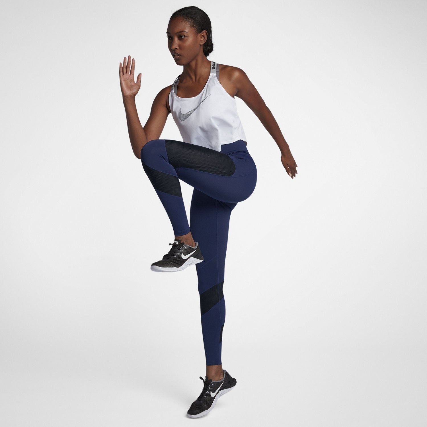 Women's Power Training Tights - Binary Blue/ Black - 890668-429-NIKE by Nike | Available at Niky's Sports