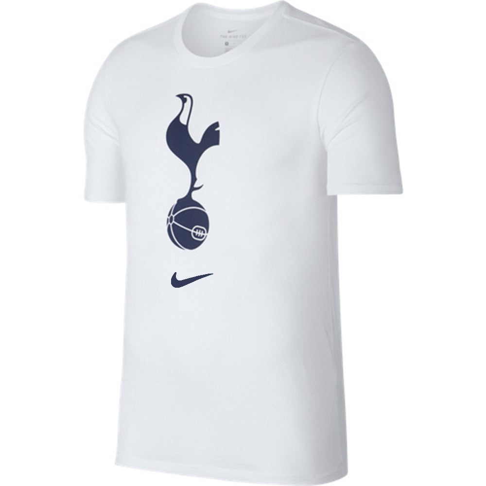 Men&#39;s Tottenham FC Crest T-Shirt - White - AQ7456-100-NIKE by Nike | Available at Niky&#39;s Sports