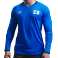 Men's El Salvador Home Long Sleeve Jersey 2021-22