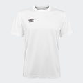 Men's Block Jersey - White - UUM1UAL0-U10-UMBRO by Umbro | Available at Niky's Sports