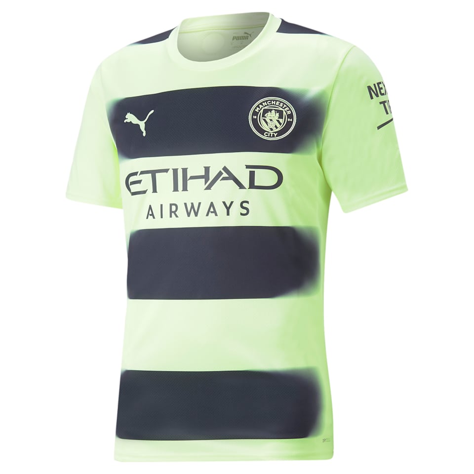 ウェア PUMA MCFC 3rd Jersey Replica LS 3XL PUMA Manchester City F.C. Third 22/23 Replica Jersey Men