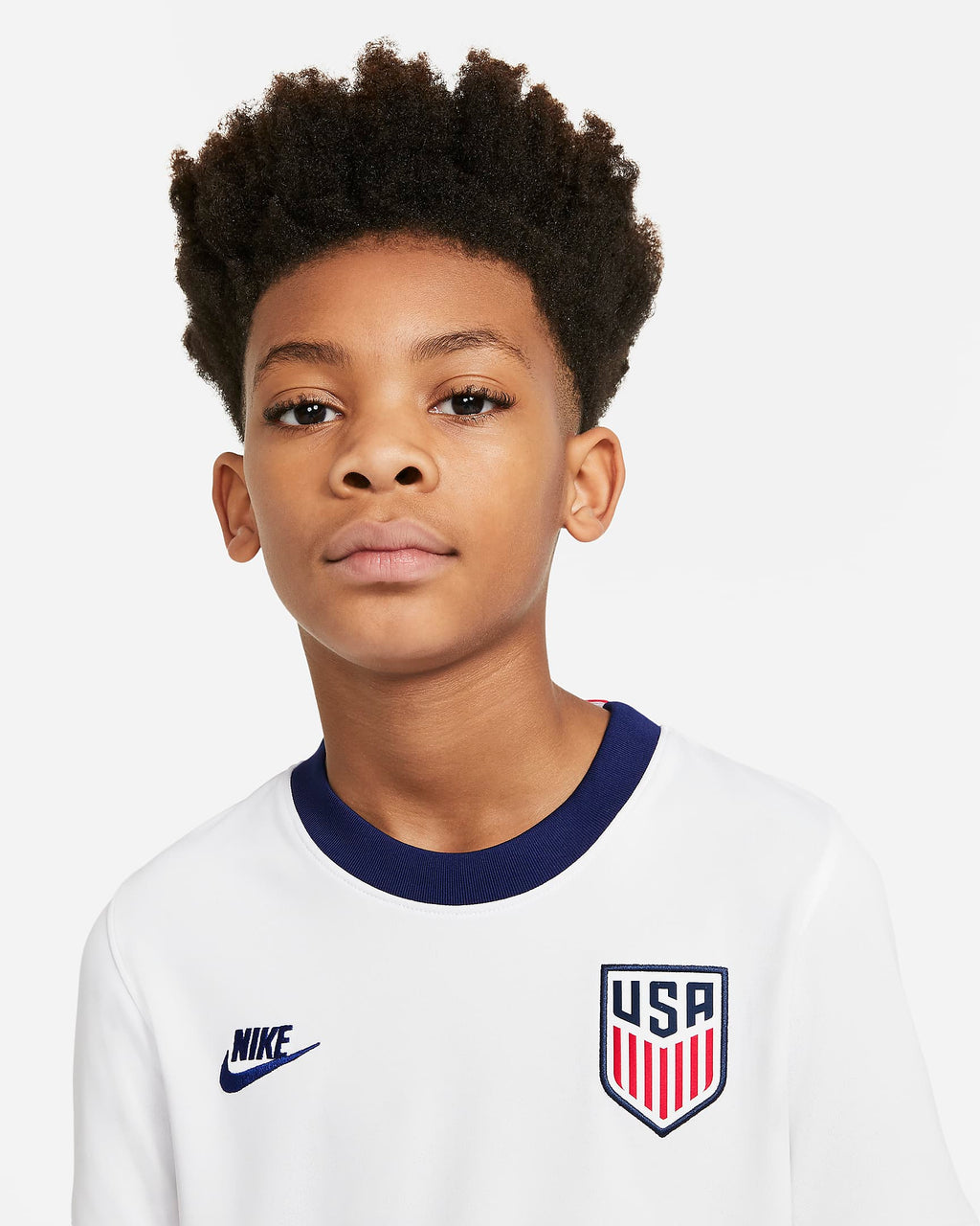 Youth USA Home Jersey 2021 - CD1060-100-NIKE by Nike | Available at Niky's Sports