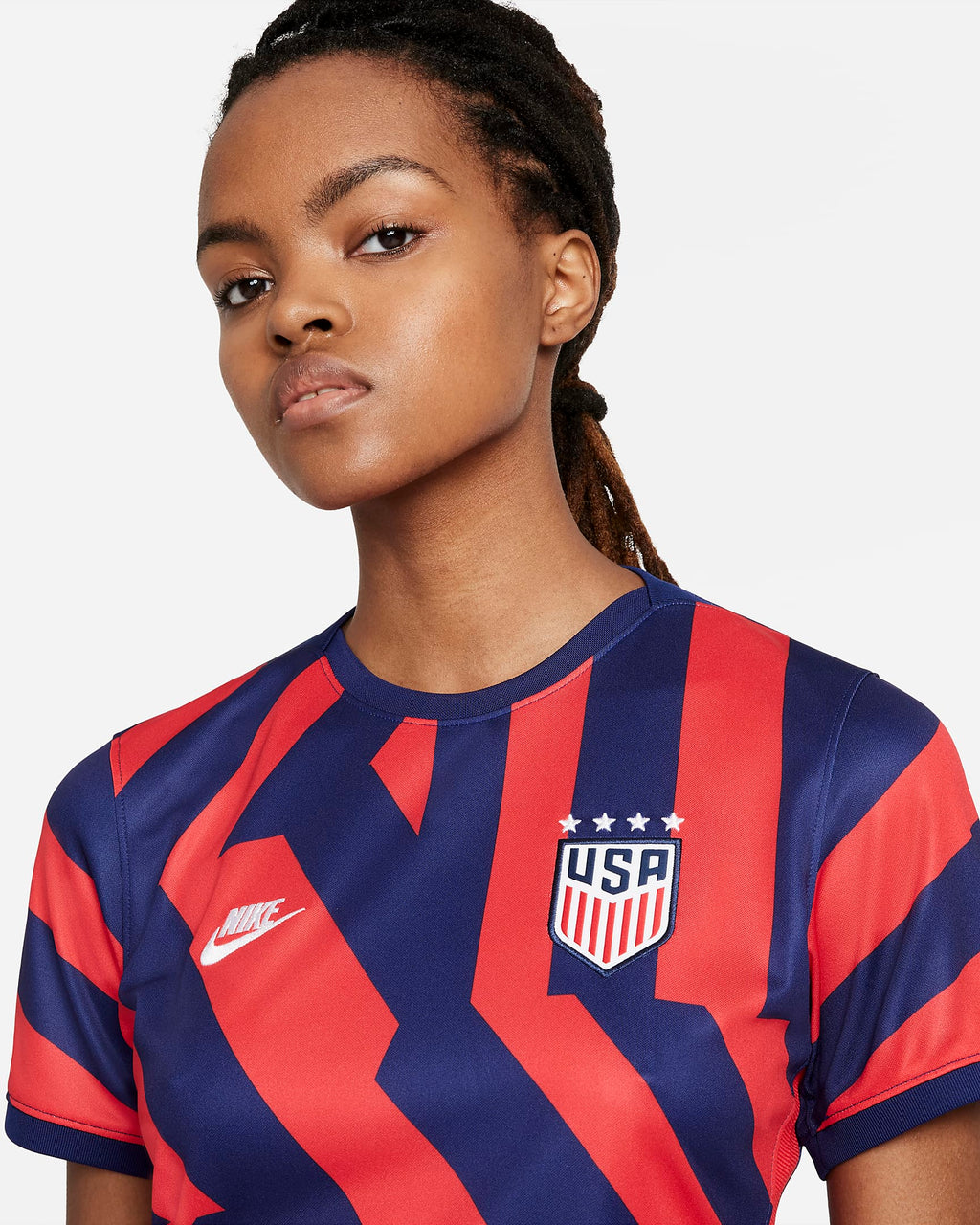 Women's USA Away 4-Star Jersey 2021 - CZ4317-422-NIKE by Nike | Available at Niky's Sports