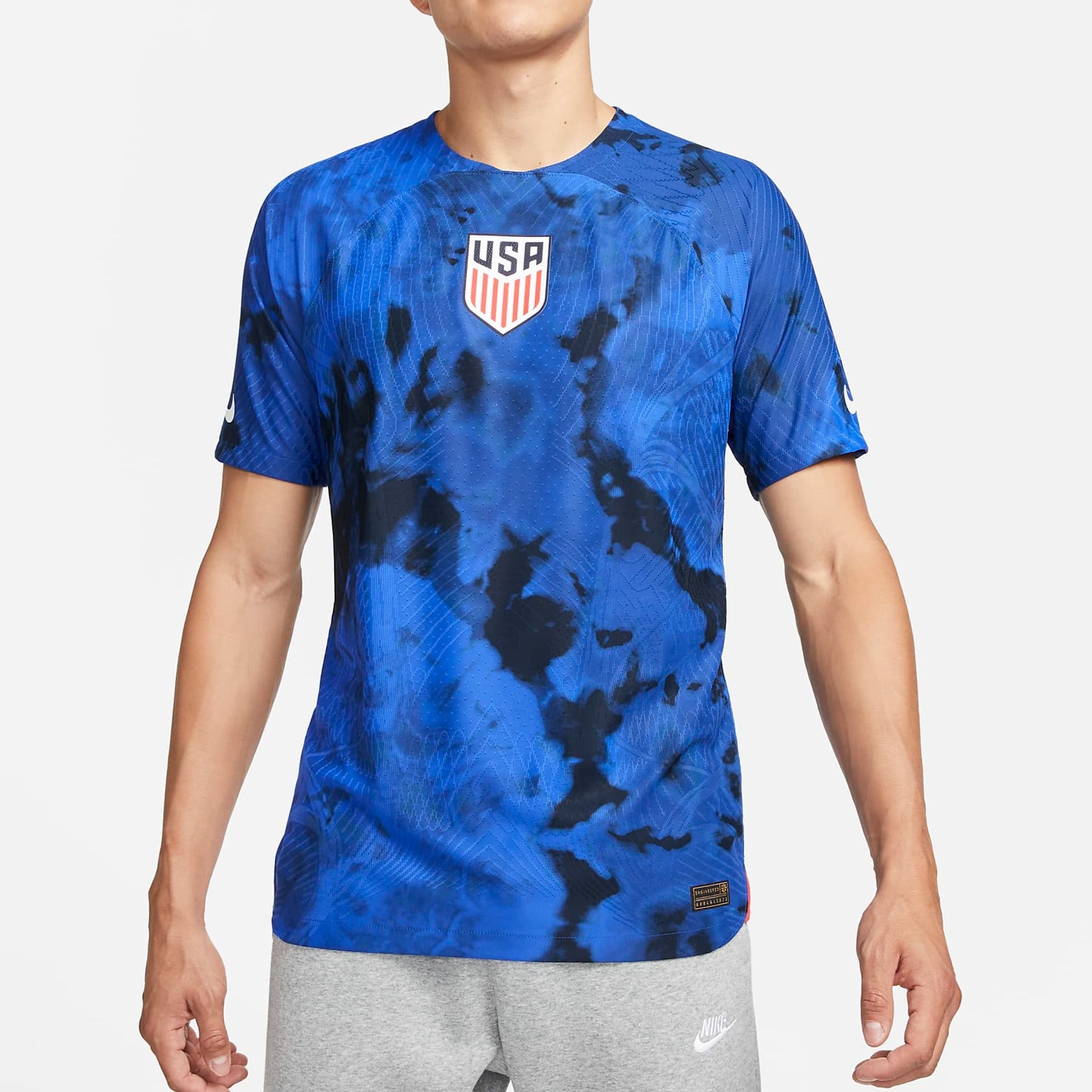 Escritura Eliminación logo Nike Men's USA Away Authentic Jersey 2022 World Cup