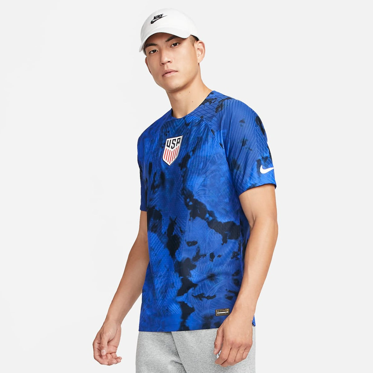 Nike Men's USA Away Authentic Jersey 2022 World Cup - DN0637-453-NIKE by Nike | Available at Niky's Sports