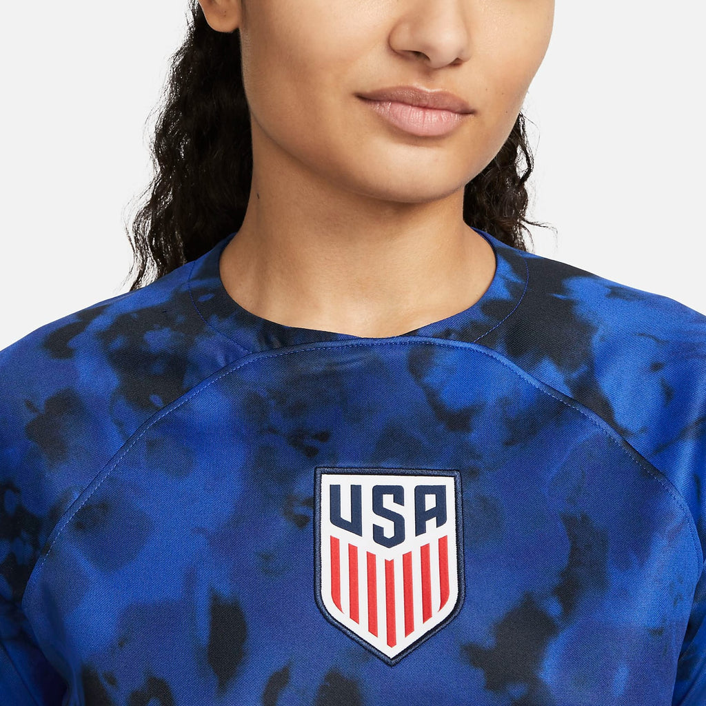Nike Women's USA Away Soccer Jersey 2022 - DN0777-453-NIKE by Nike | Available at Niky's Sports