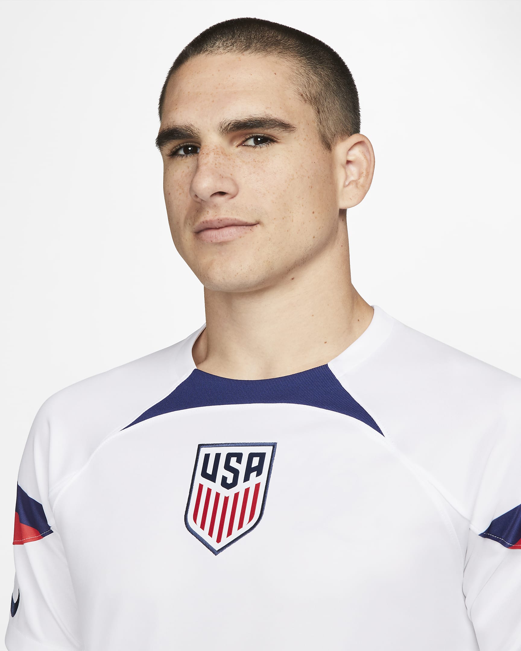 Nike U.S. 2022/23 Stadium Home Men's Nike Dri-FIT Soccer Jersey - DN0706-101-NIKE by Nike | Available at Niky's Sports