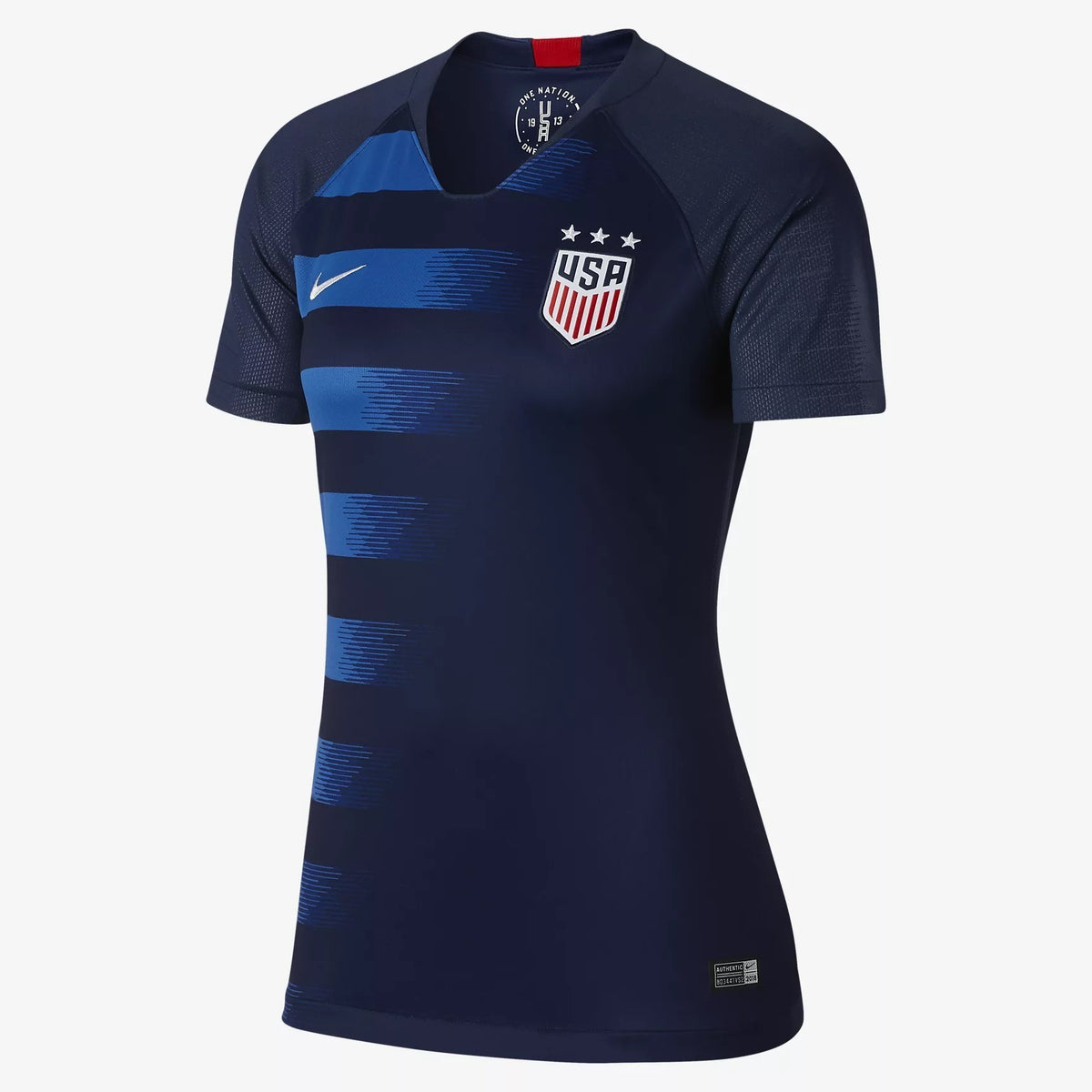 Women&#39;s U.S. 2018 Away Soccer Jersey - Navy/Blue/White - 893960-410-NIKE by Nike | Available at Niky&#39;s Sports