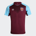 Kid's West Ham United 17/18 Home Jersey - New Claret/Bluefish