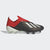 Men's X 18.1 FG Soccer Cleats - Black/Cloud White/Red - BB9345-ADIDAS by Adidas | Available at Niky's Sports