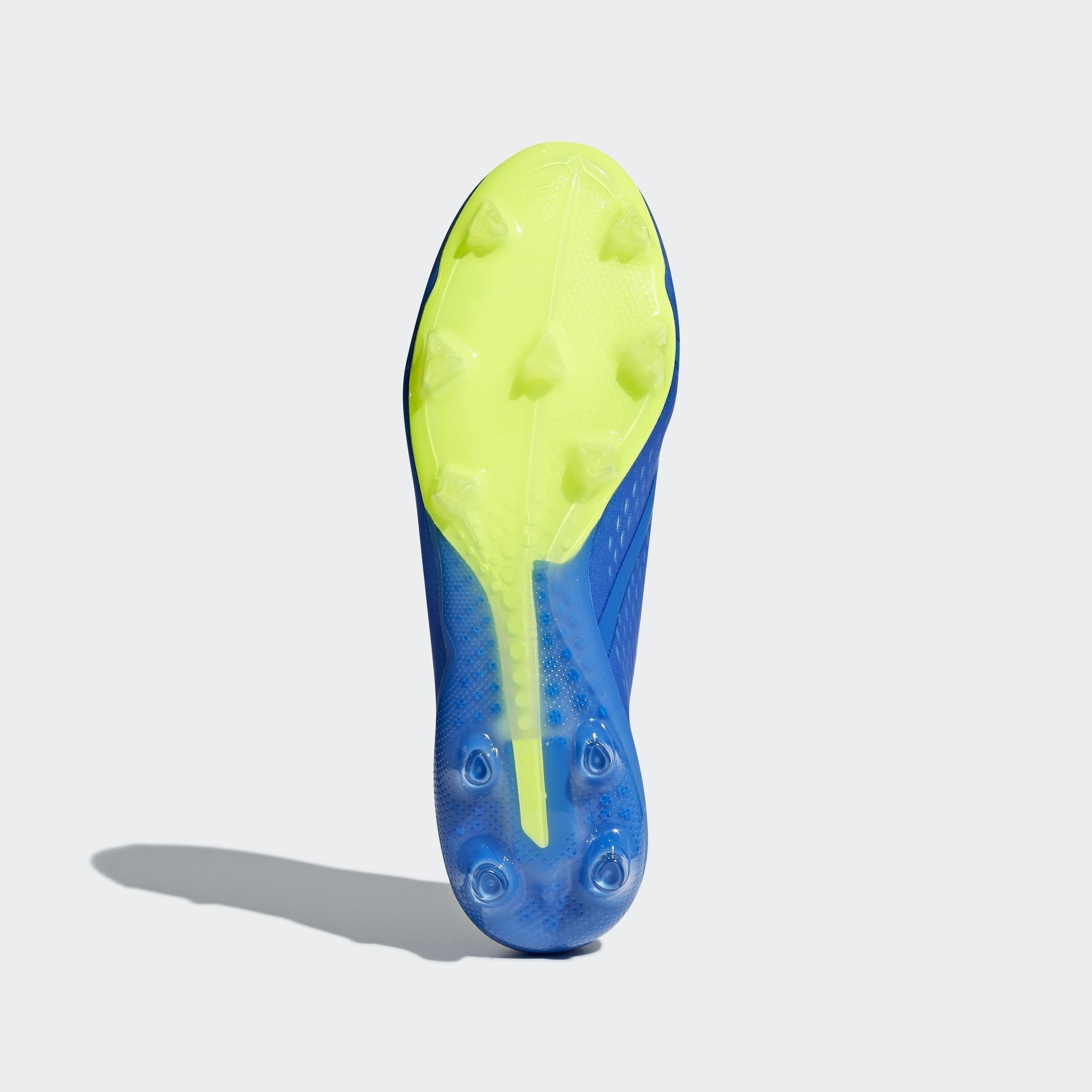 Men's X 18.1 FG Soccer Cleats - Blue/Yellow/Core Black - CM8365-ADIDAS by Adidas | Available at Niky's Sports