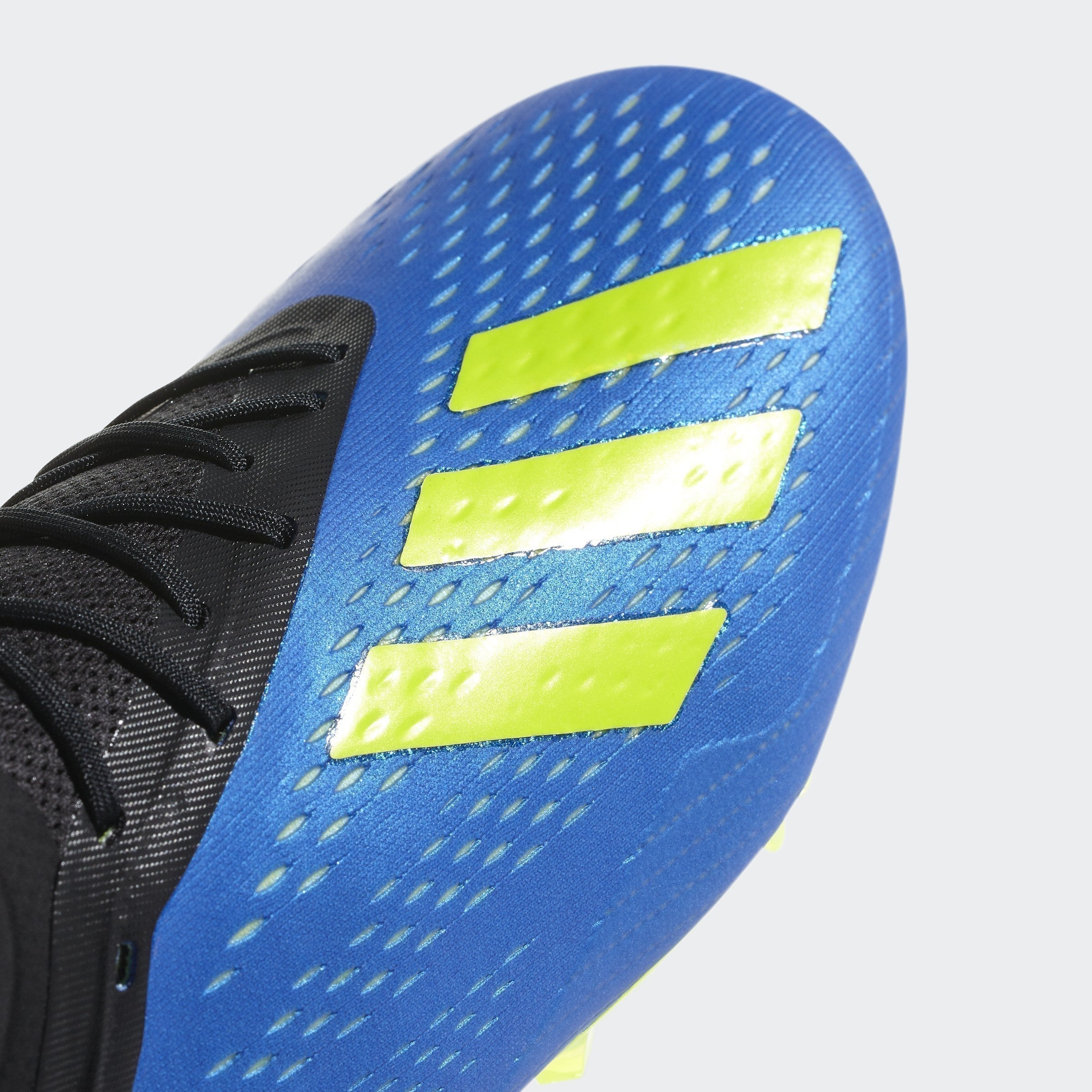 Men's X 18.1 FG Soccer Cleats - Blue/Yellow/Core Black - CM8365-ADIDAS by Adidas | Available at Niky's Sports