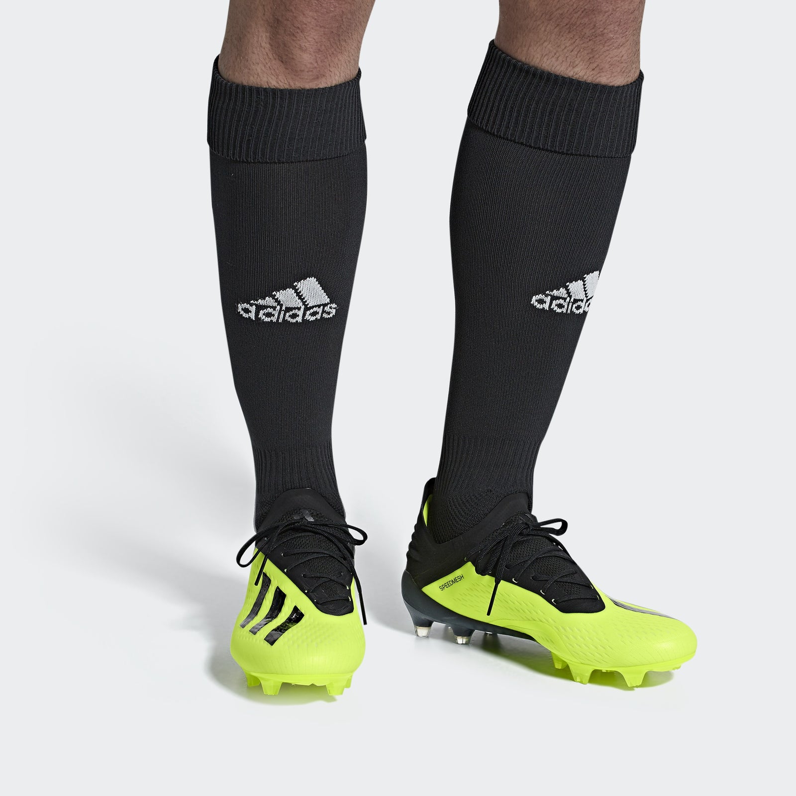 X 18.1 FG Soccer Cleats Yellow Black White