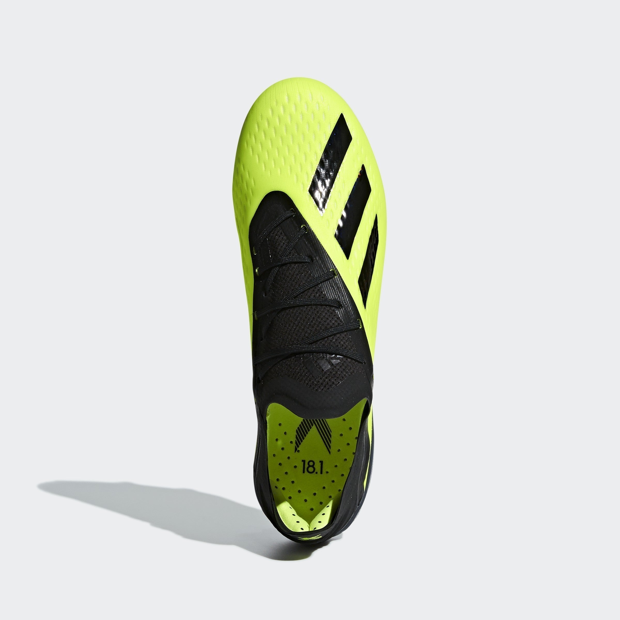 X 18.1 FG Soccer Cleats Yellow Black White