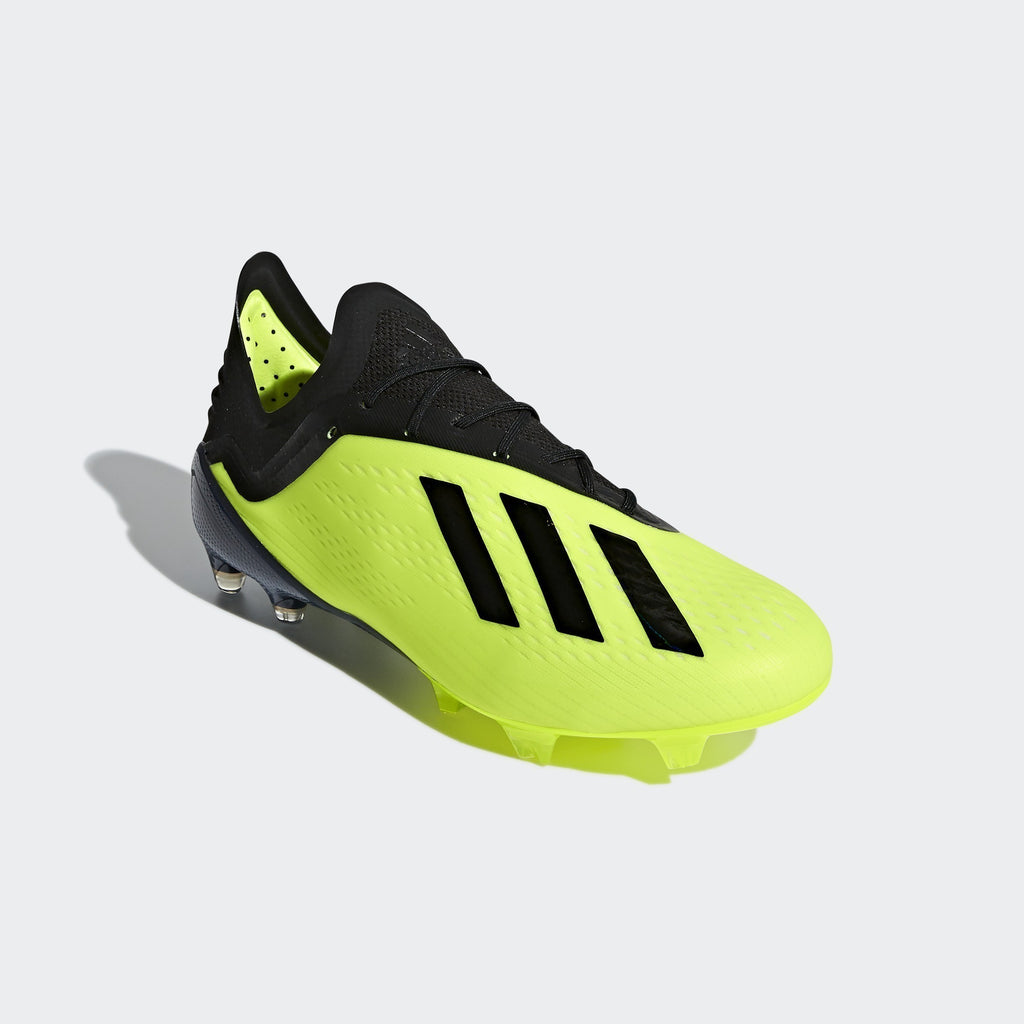 X 18.1 FG Soccer Cleats - Yellow/Black/White - DB2251-ADIDAS by Adidas | Available at Niky's Sports