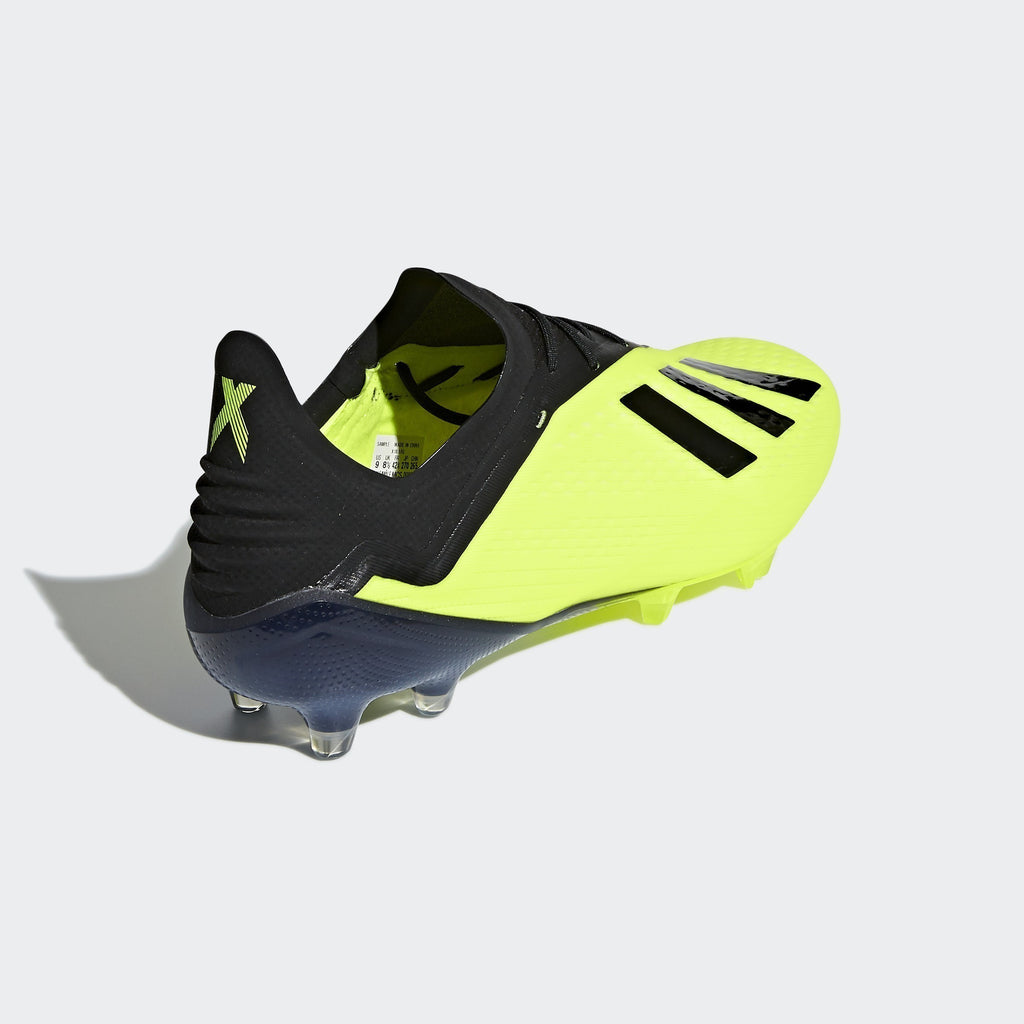 X 18.1 FG Soccer Cleats - Yellow/Black/White - DB2251-ADIDAS by Adidas | Available at Niky's Sports
