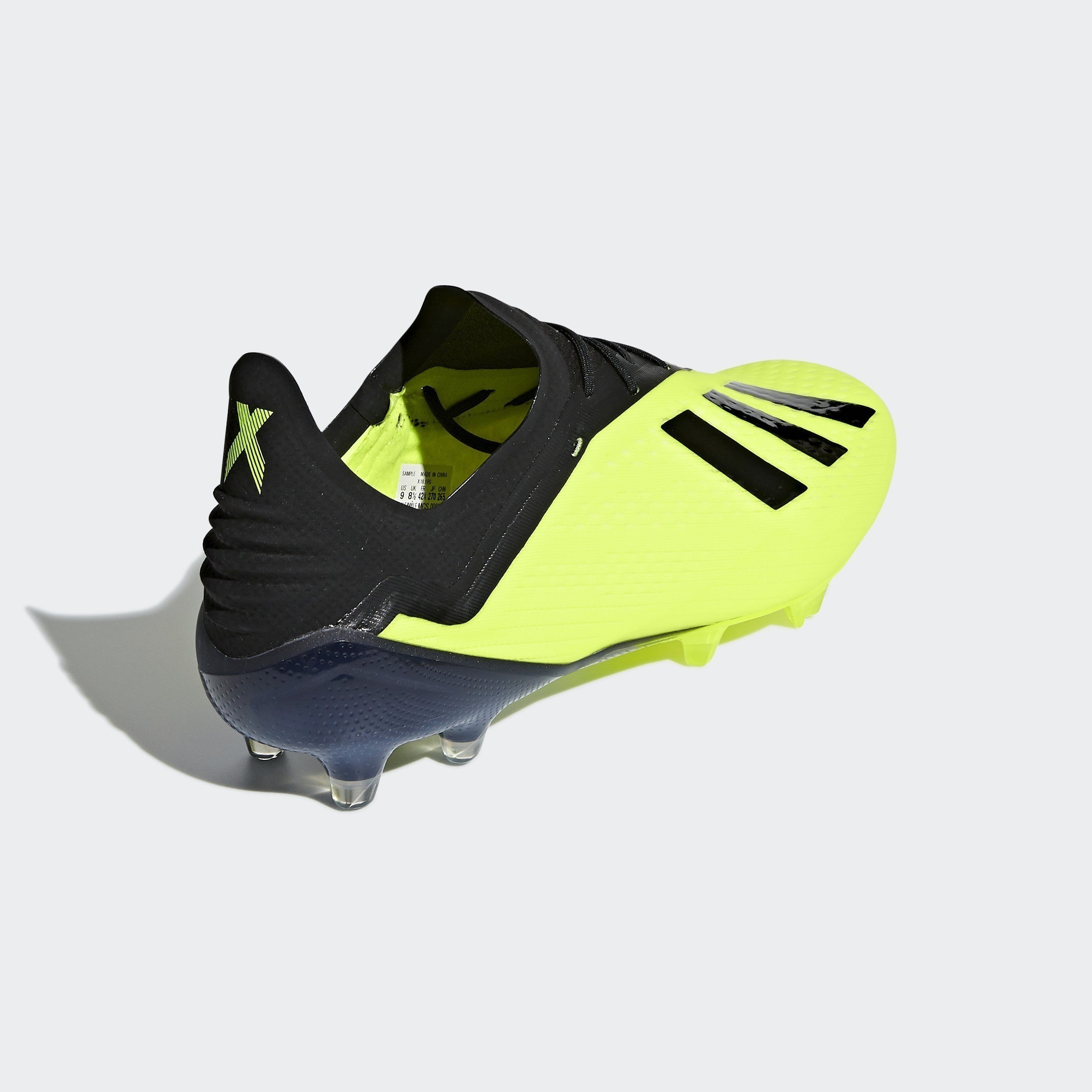 X 18.1 FG Soccer Cleats - Yellow/Black/White - DB2251-ADIDAS by Adidas | Available at Niky's Sports