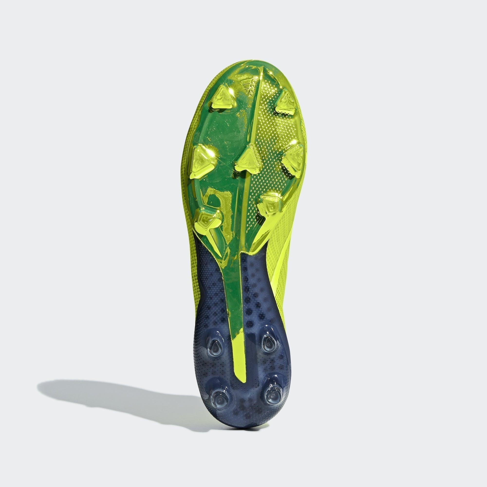 X 18+ FG Men's Soccer Cleats - Yellow/Black/White - DB2214-ADIDAS by Adidas | Available at Niky's Sports