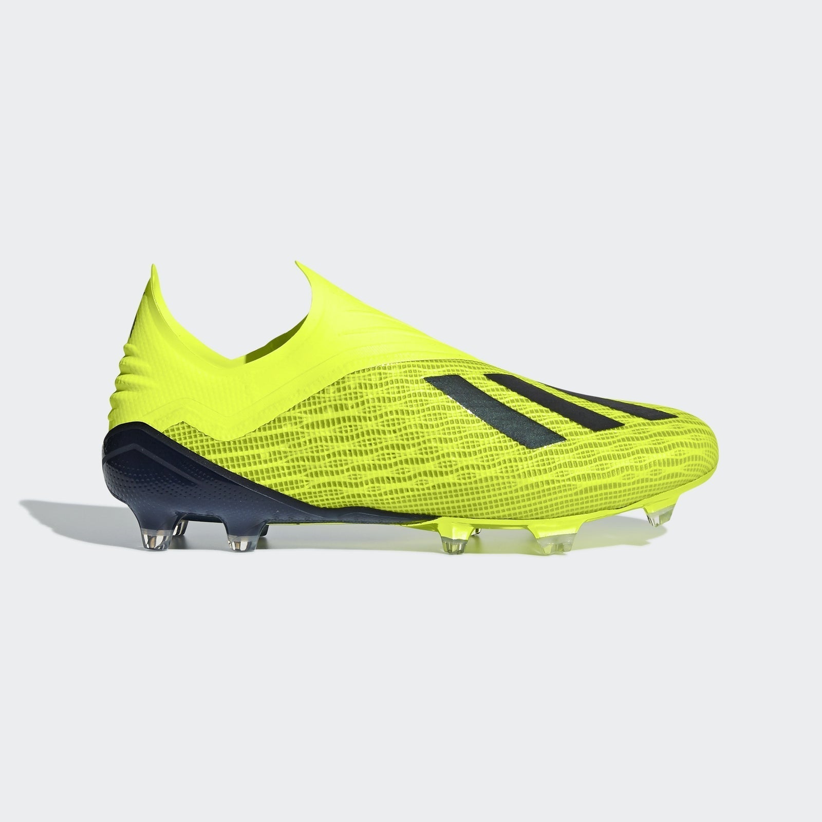 X 18 FG Men s Soccer Cleats Yellow Black White
